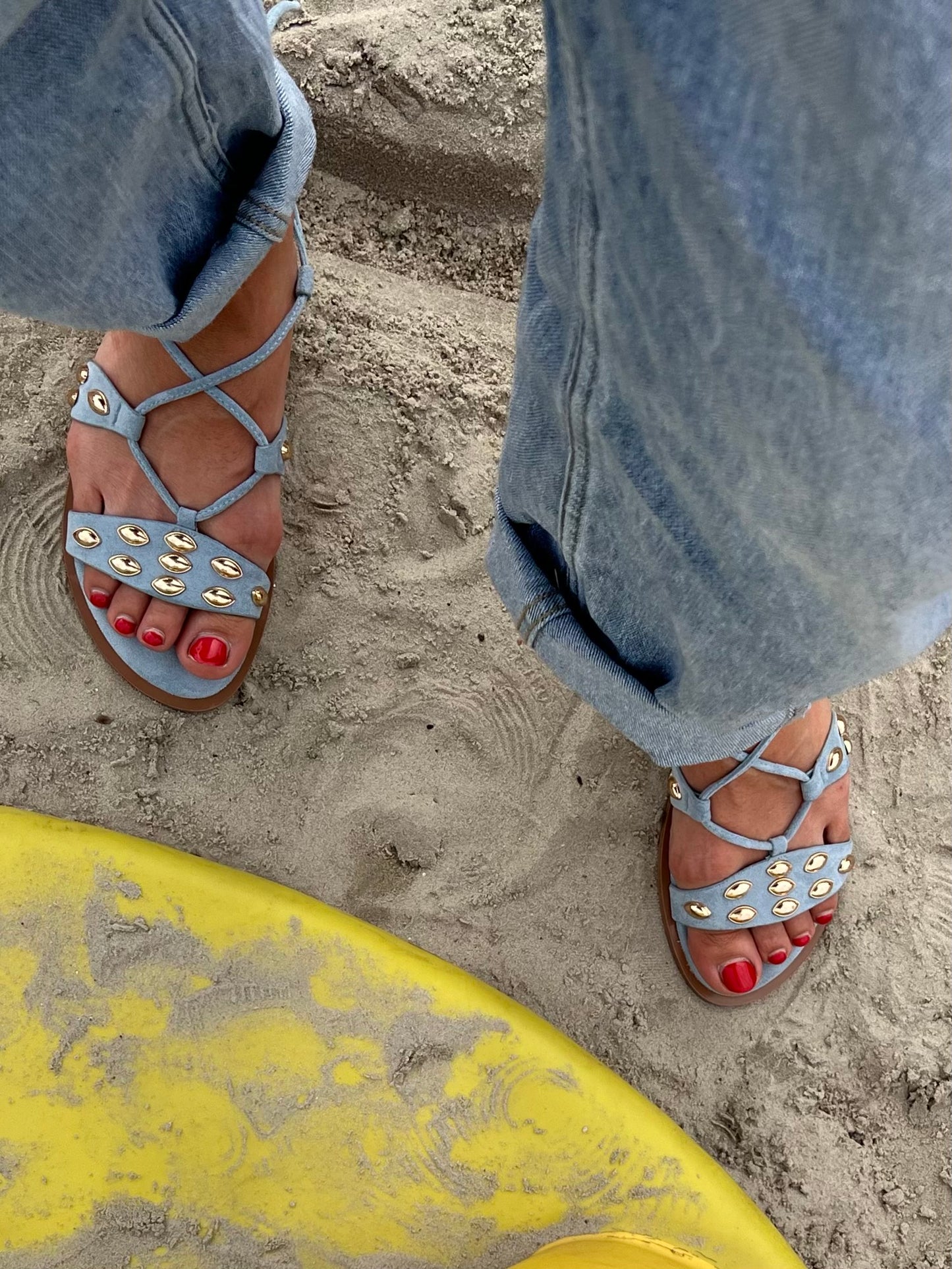 COMO SANDALEN BLUE