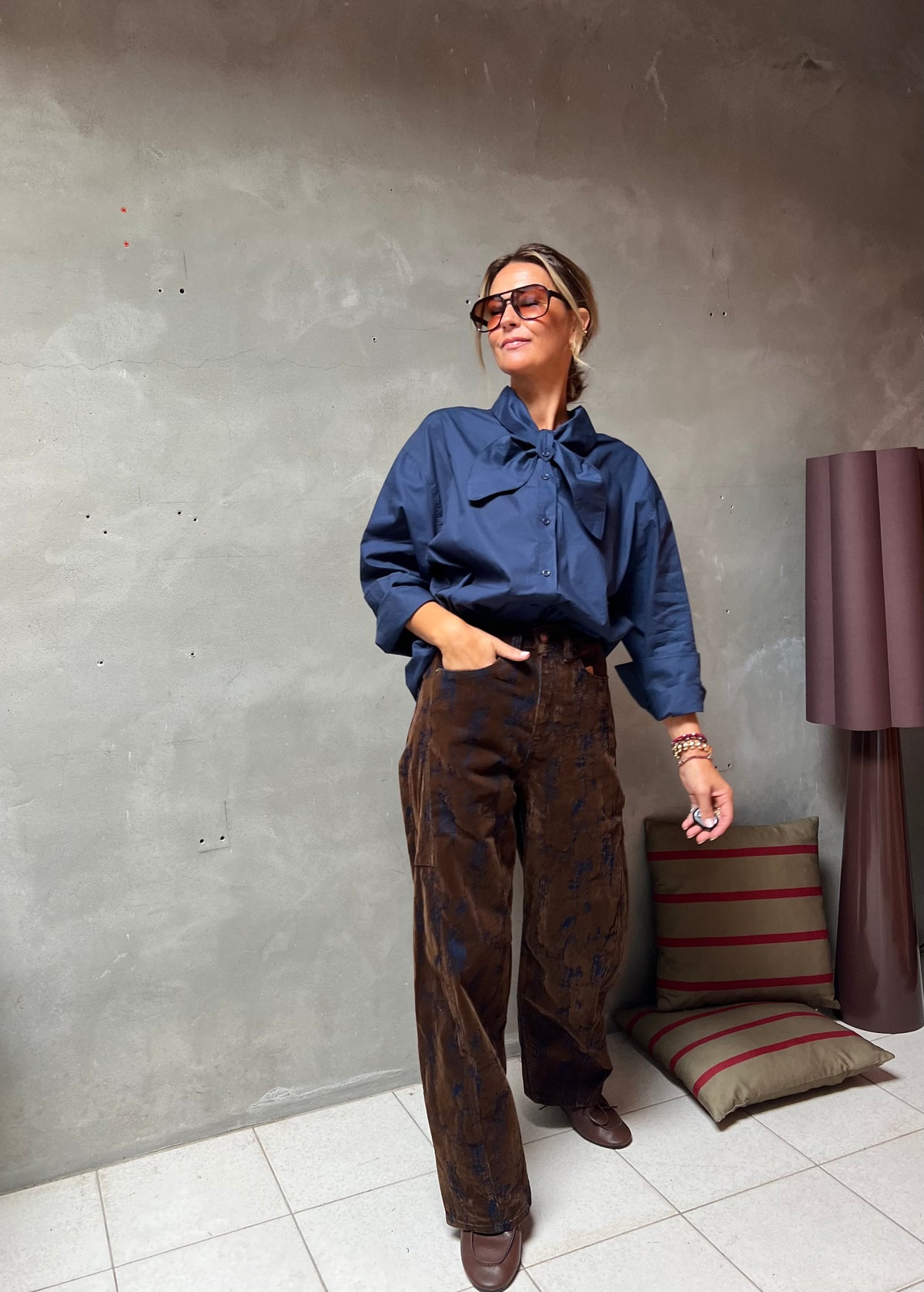 HÉLÈNE BLOUSE BLUE