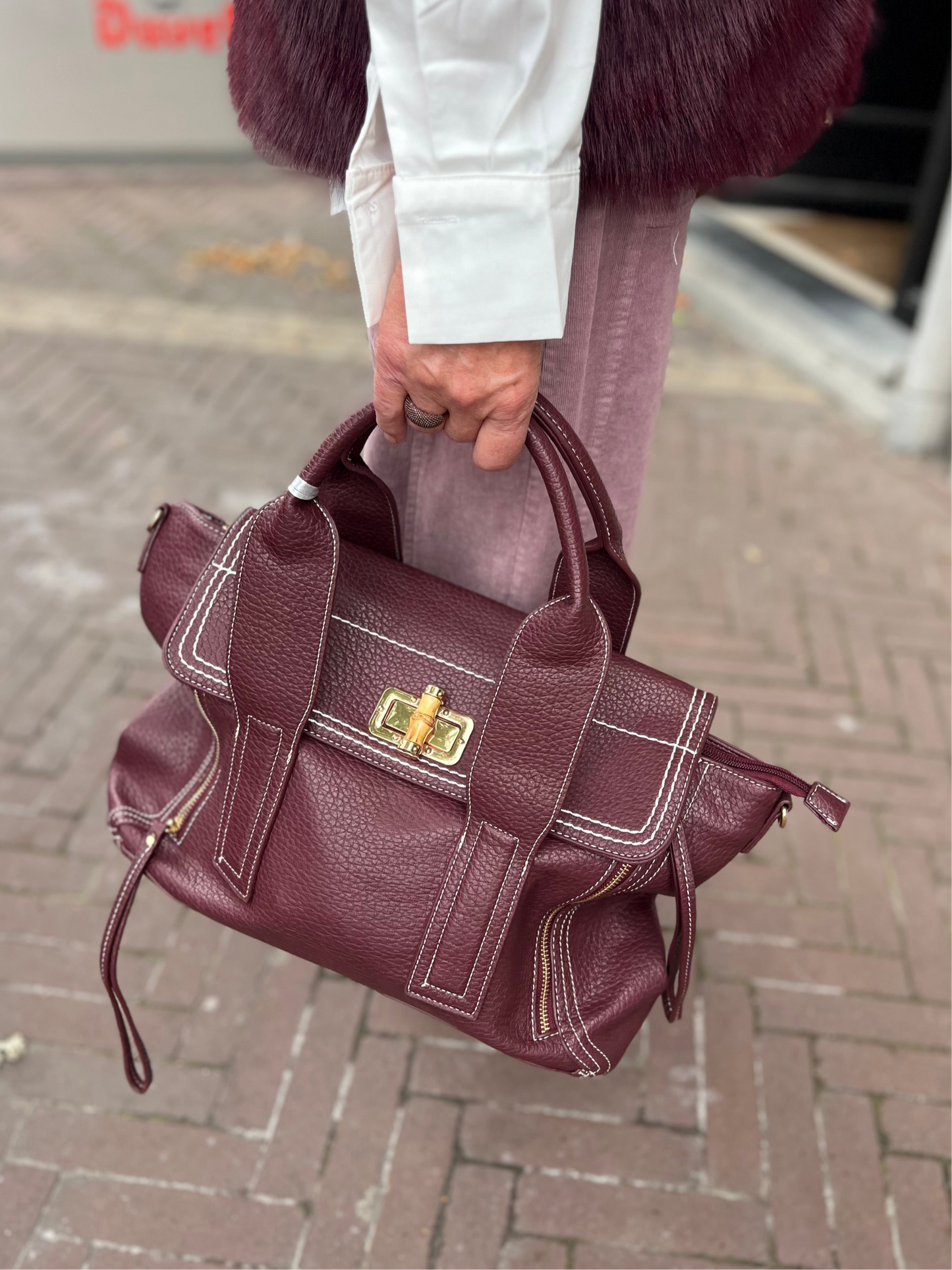 LEEDS BAG BORDEAUX
