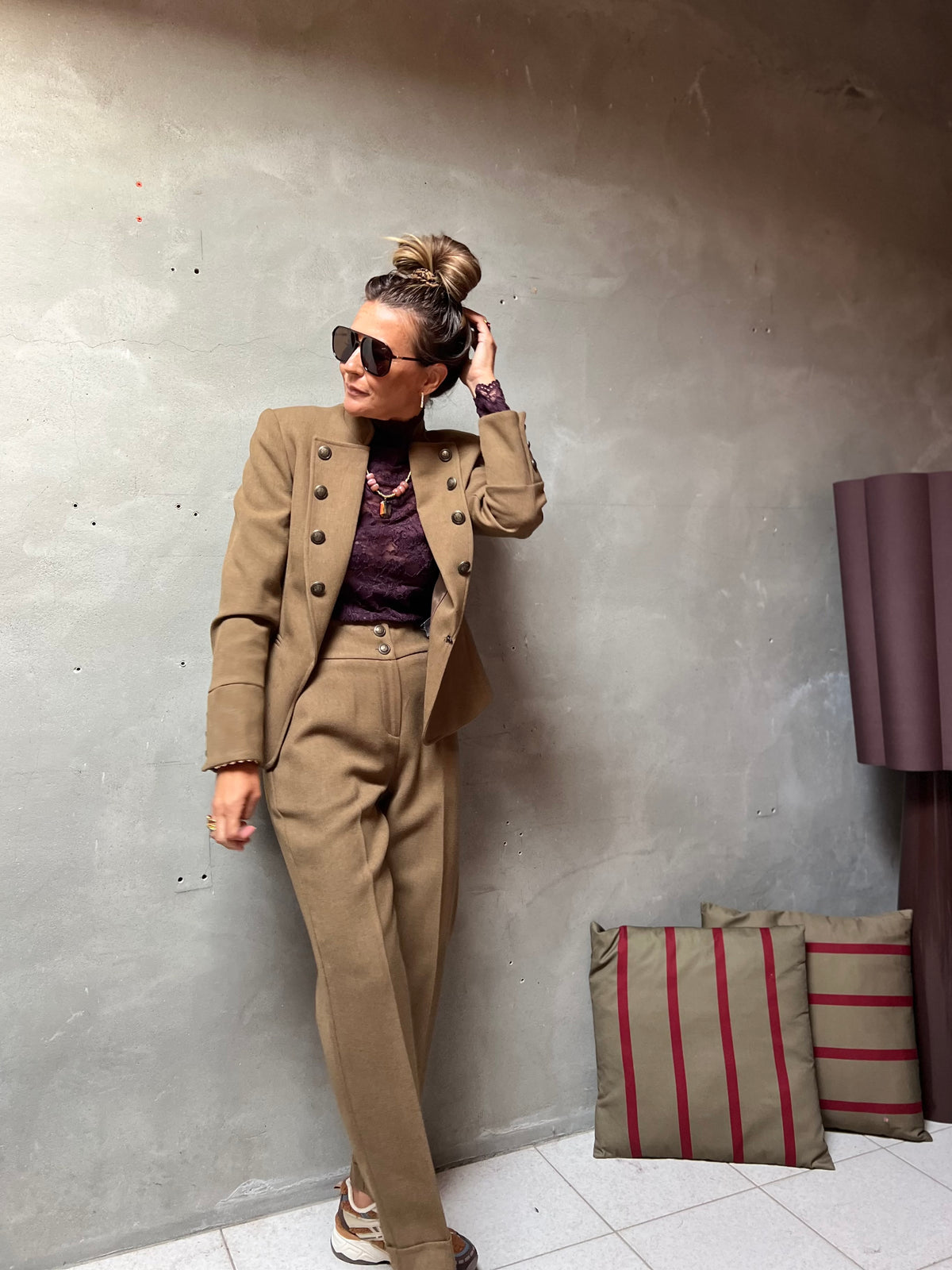 PANTS OLIVE
