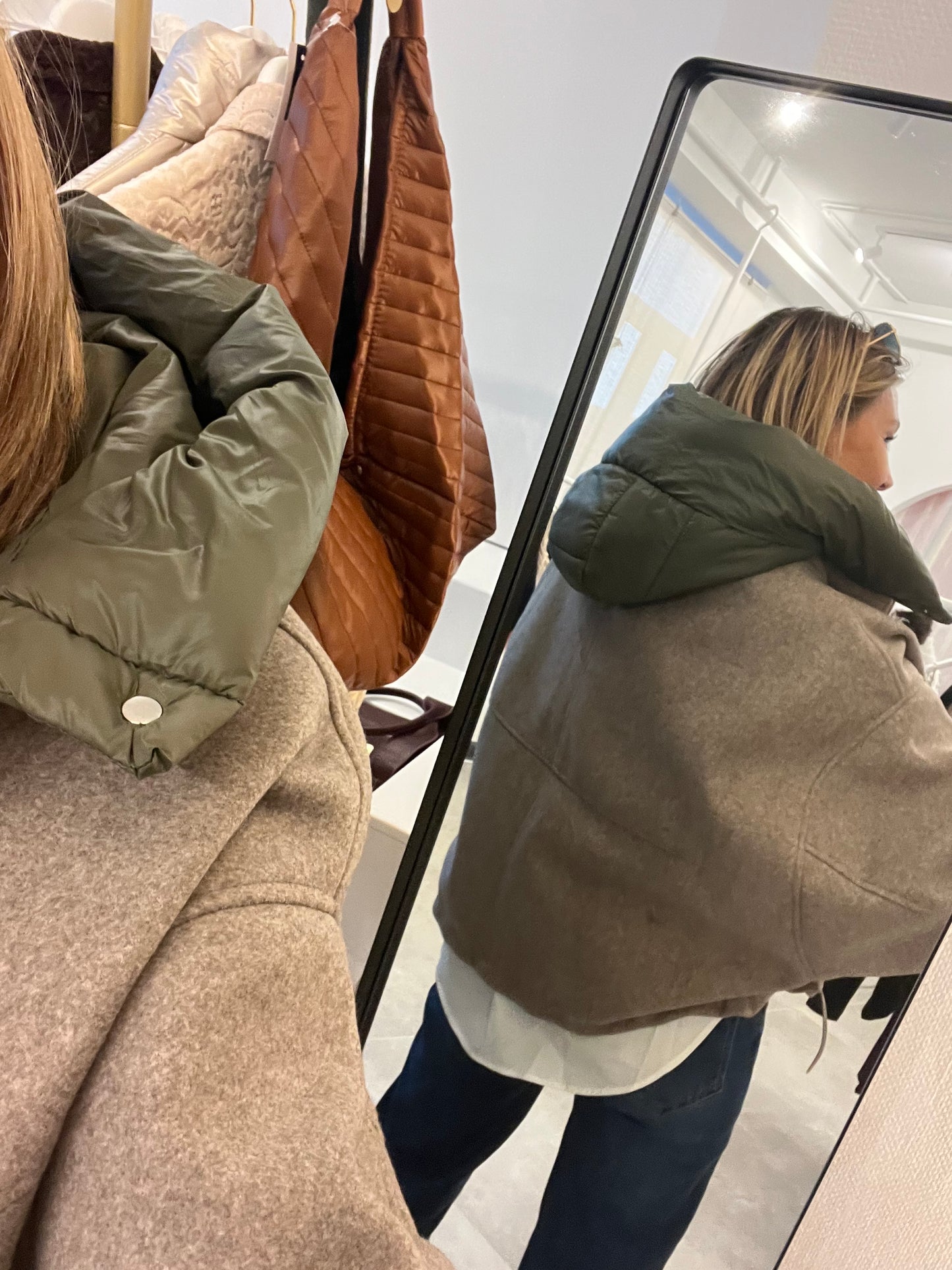 JACKY JACKET TAUPE laatste SM