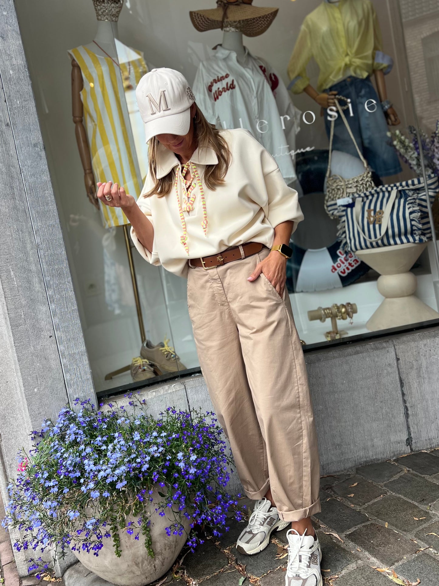 YAZZY BARREL PANTS CAMEL
