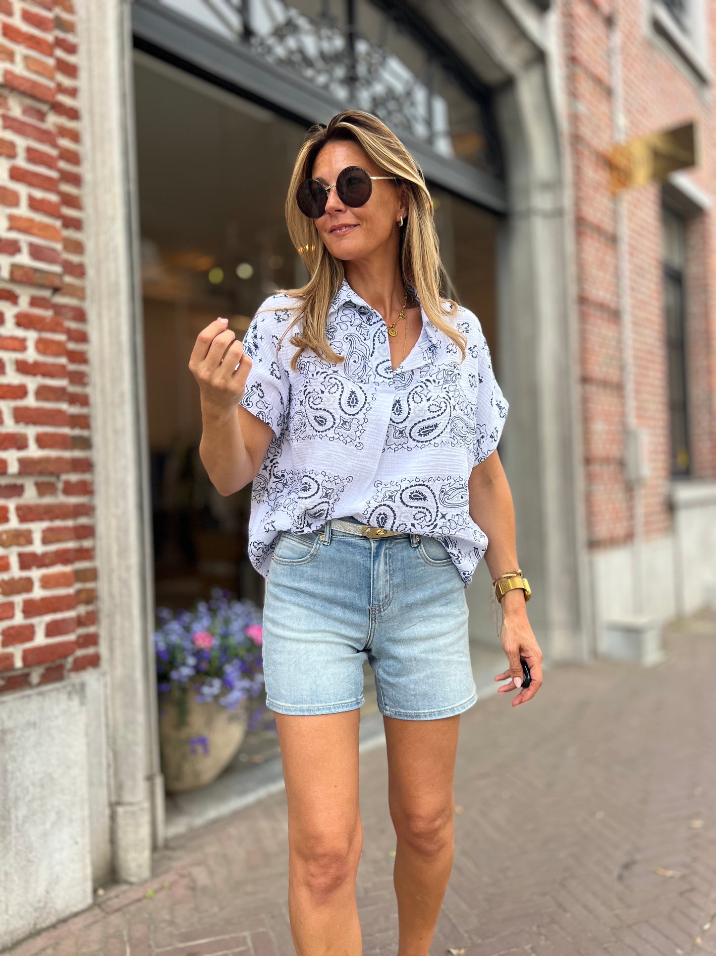 BANDANA SHIRT WHITE