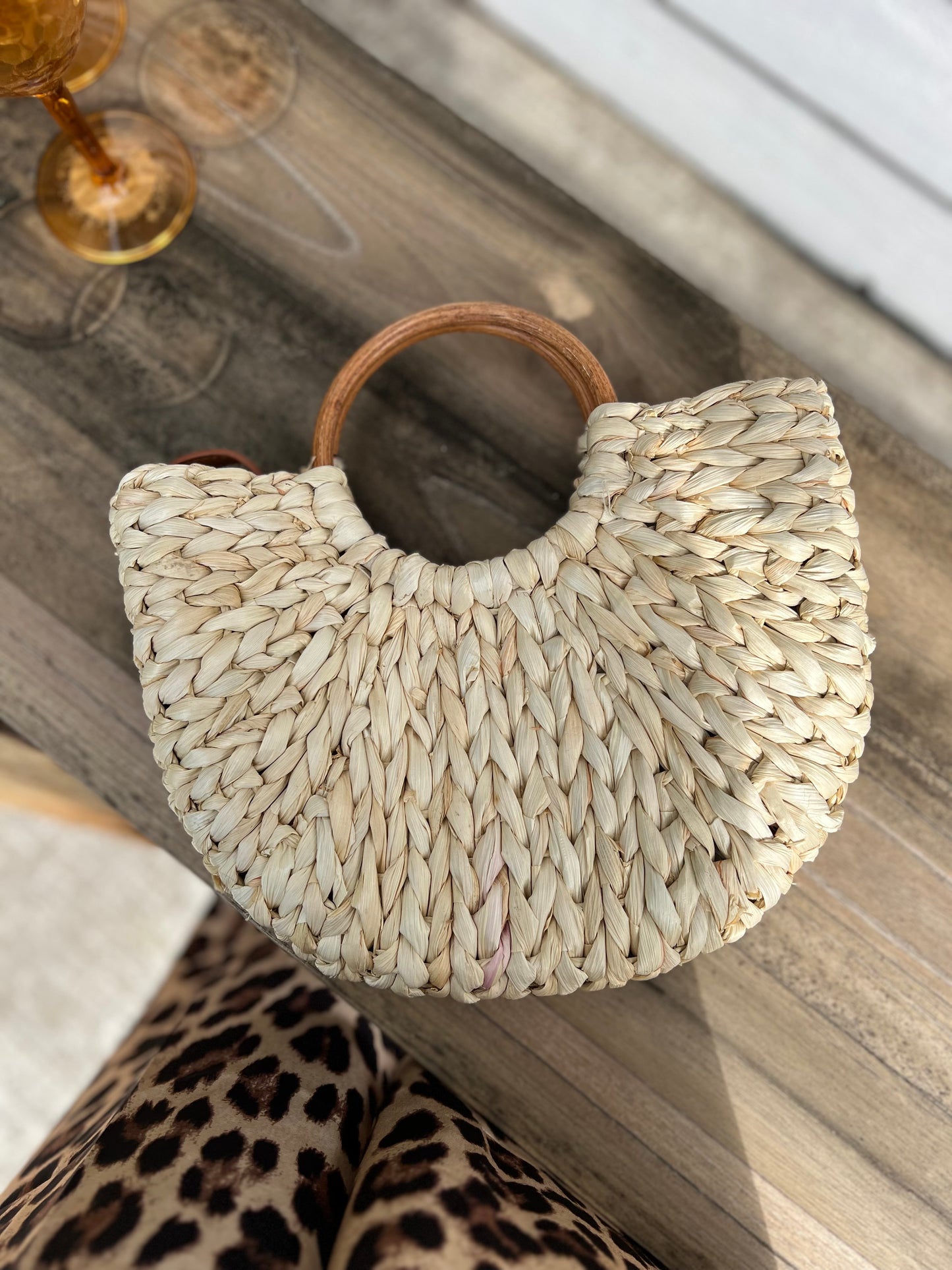 RAFFIA BAG