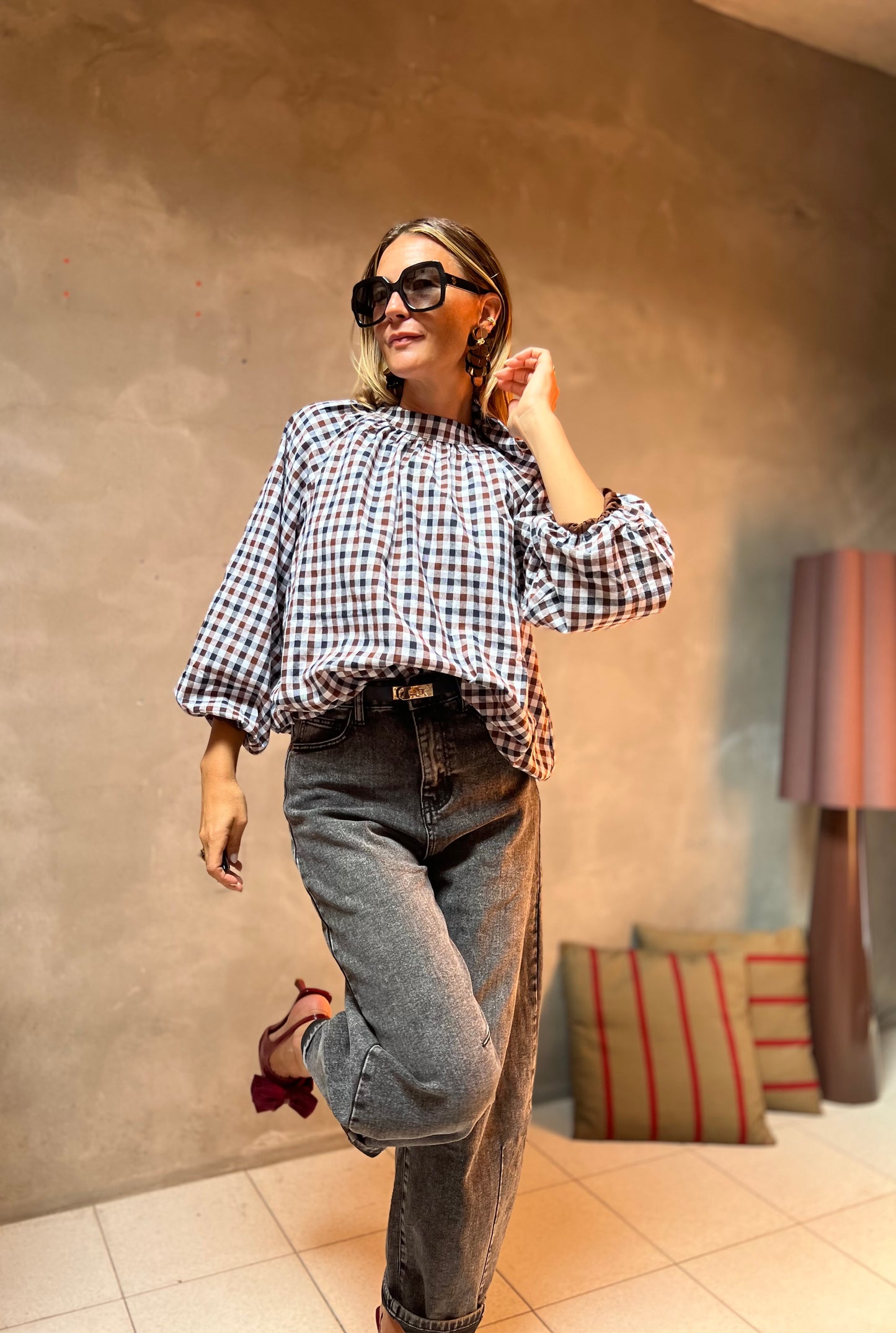 LUZ BLOUSE OPEN BACK