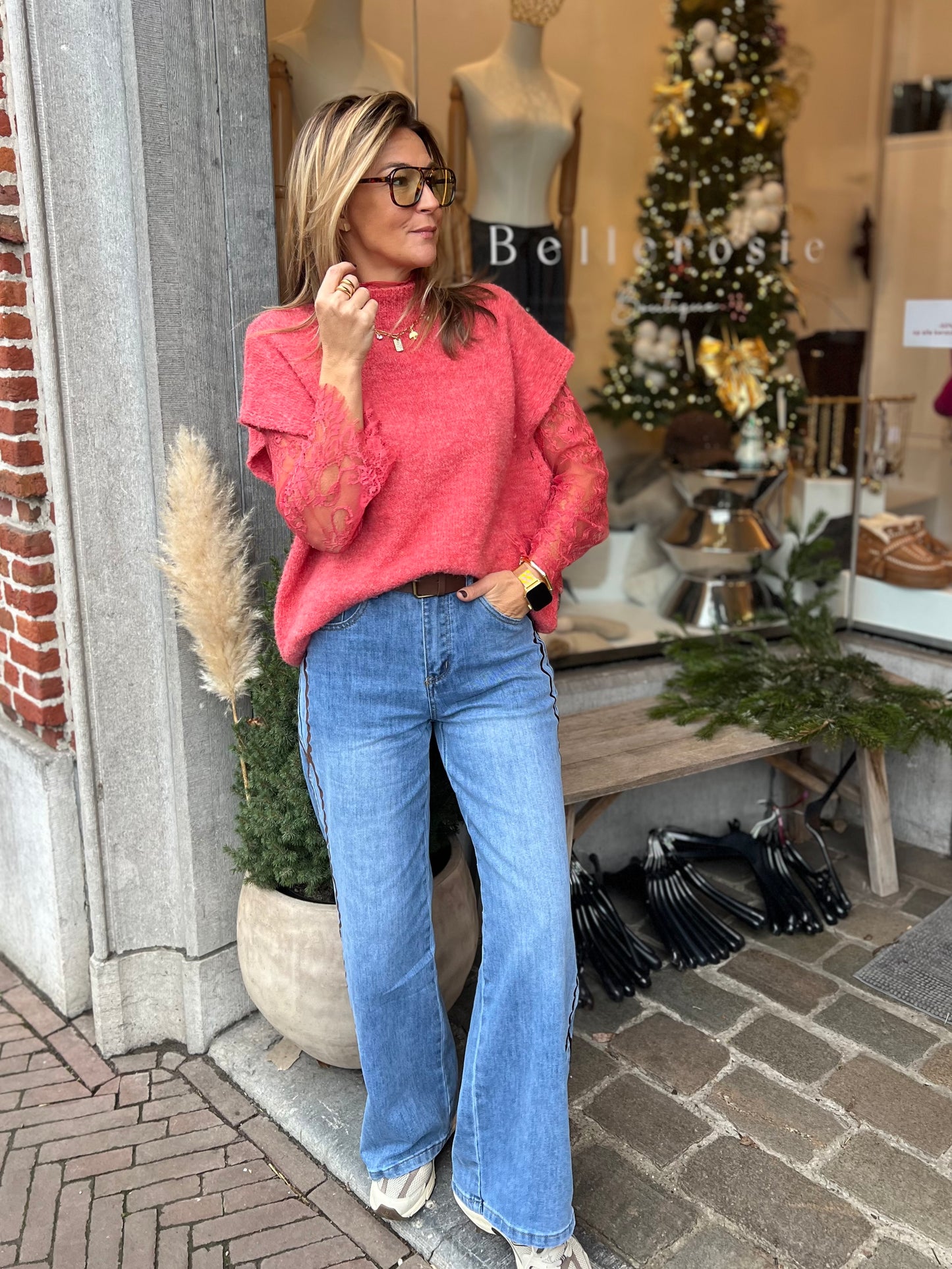 DULCI LACE PULL CORAL