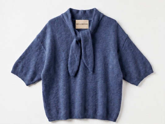MAISY ANGORA PULL BLUE