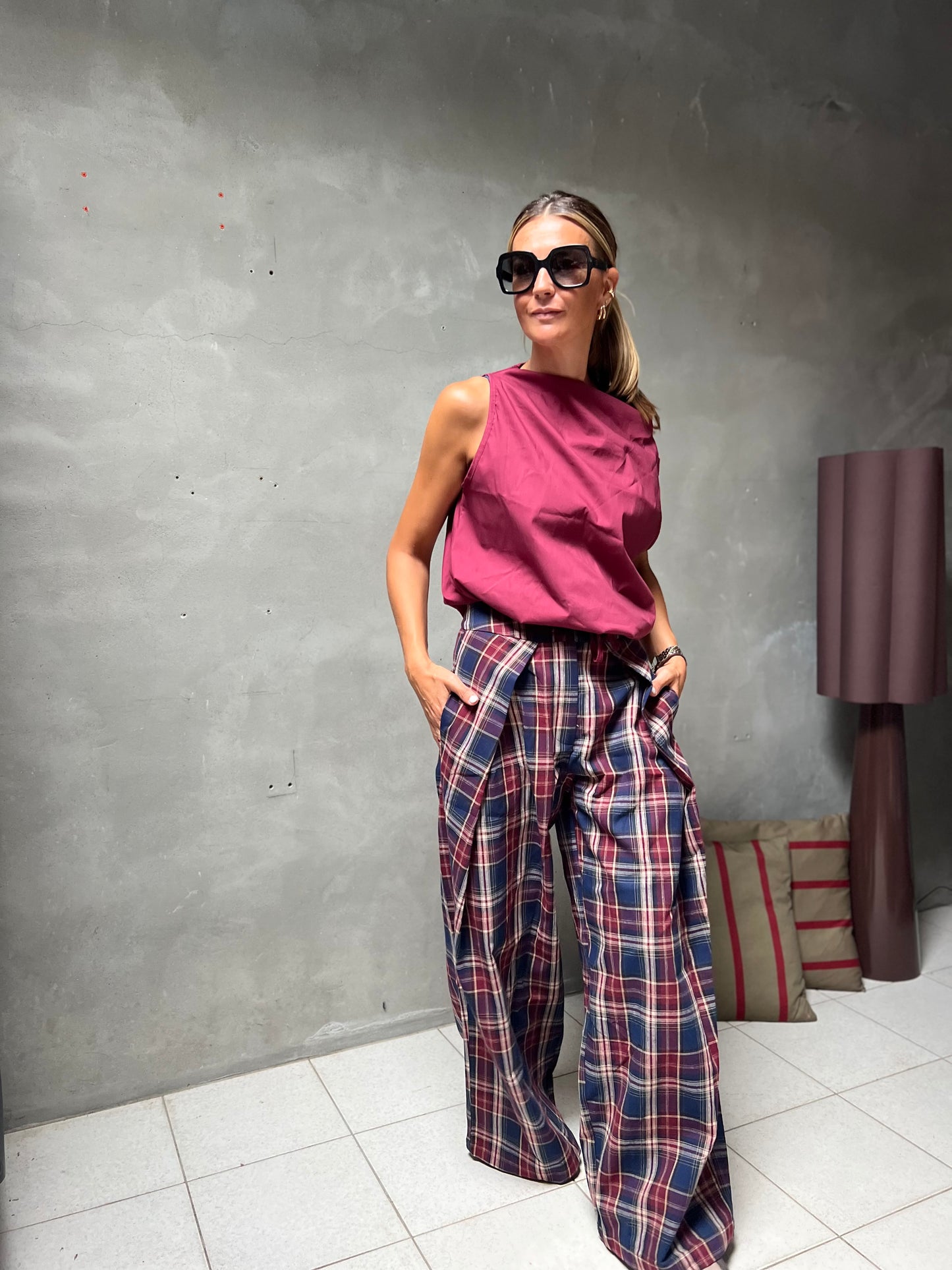 TARTAN PANTS