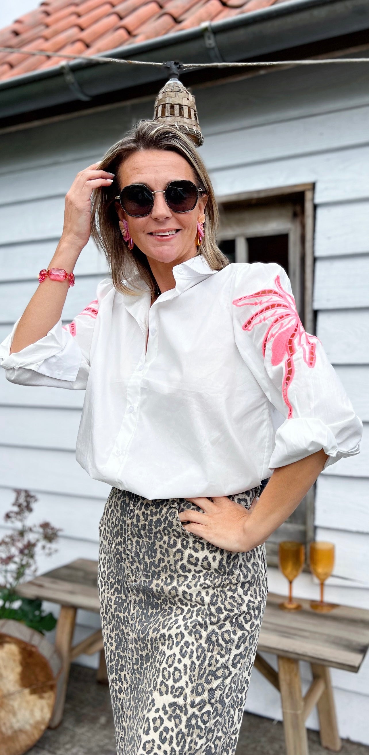 SUMMER BAY BLOUSE WHITE