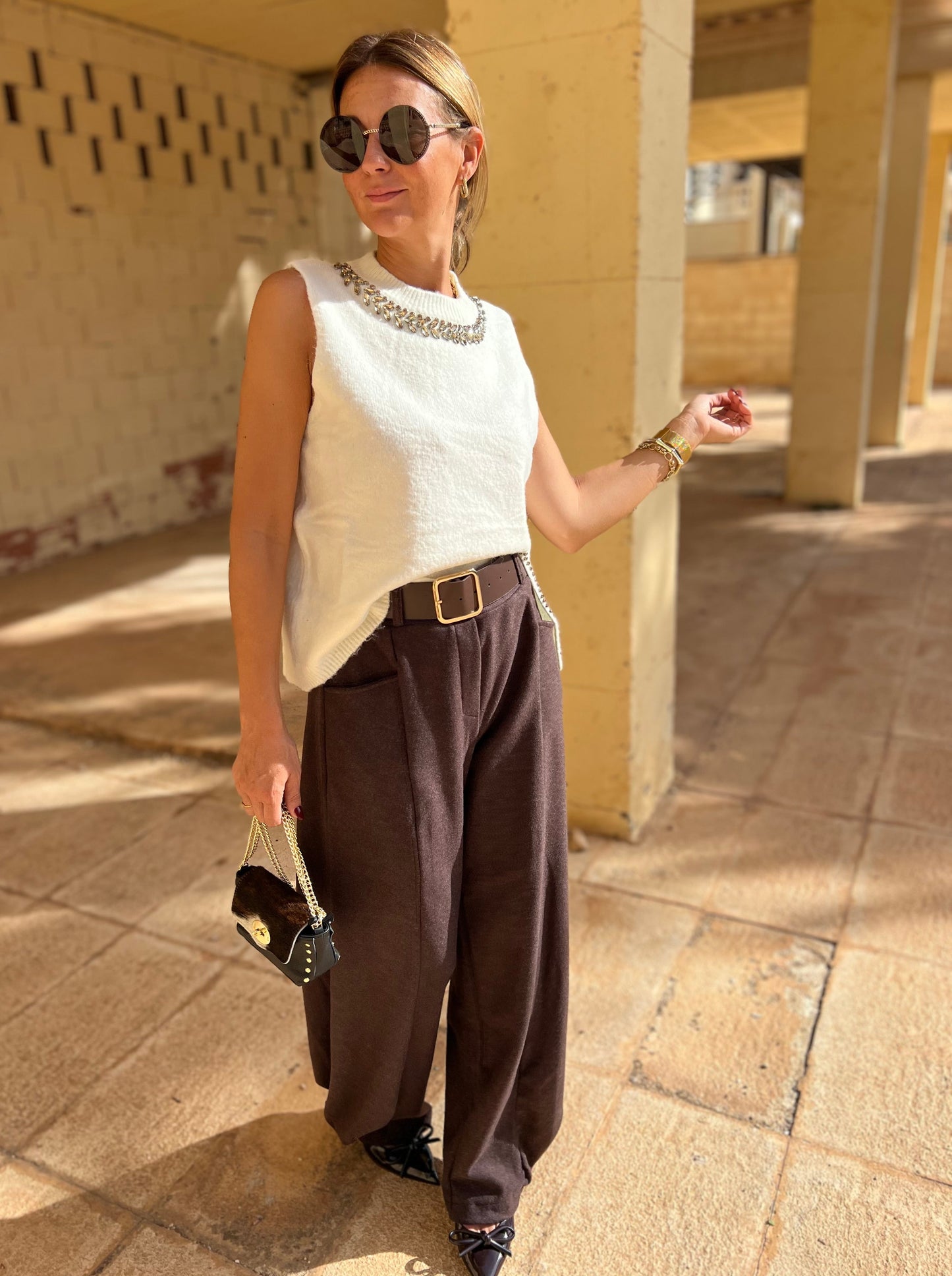 HARVEST PANTALON BROWN