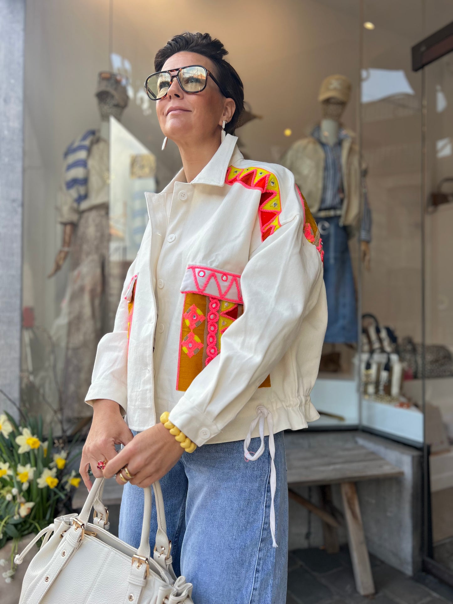 MISSI JACKET CAMEL CRÉME