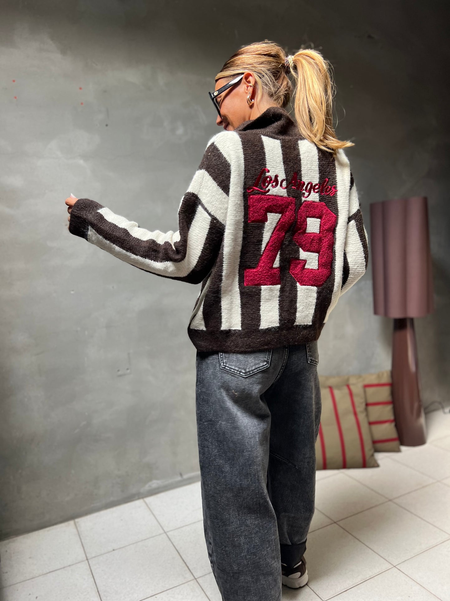 L.A. SWEATER CHOCOLAT