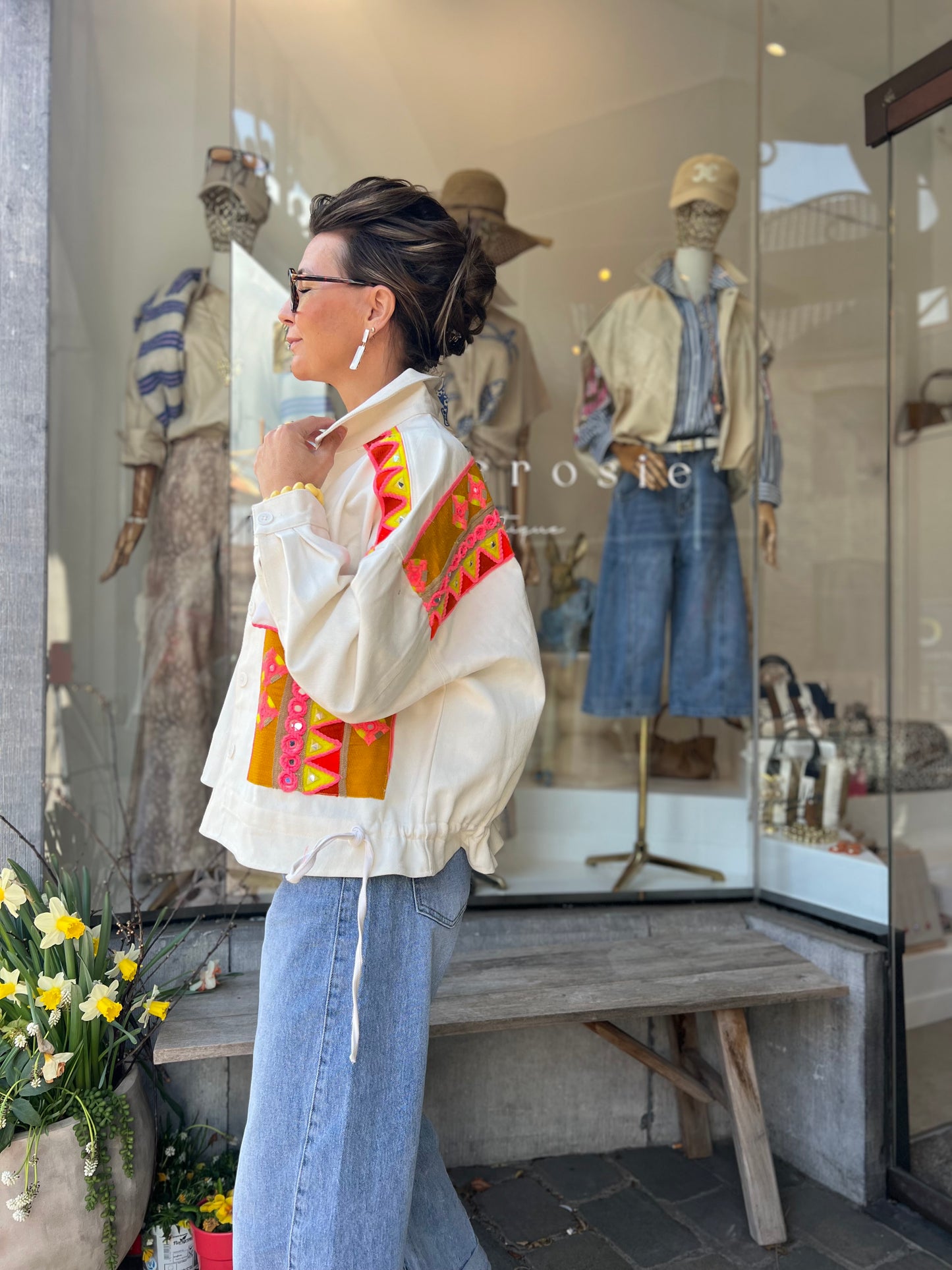 MISSI JACKET CAMEL CRÉME