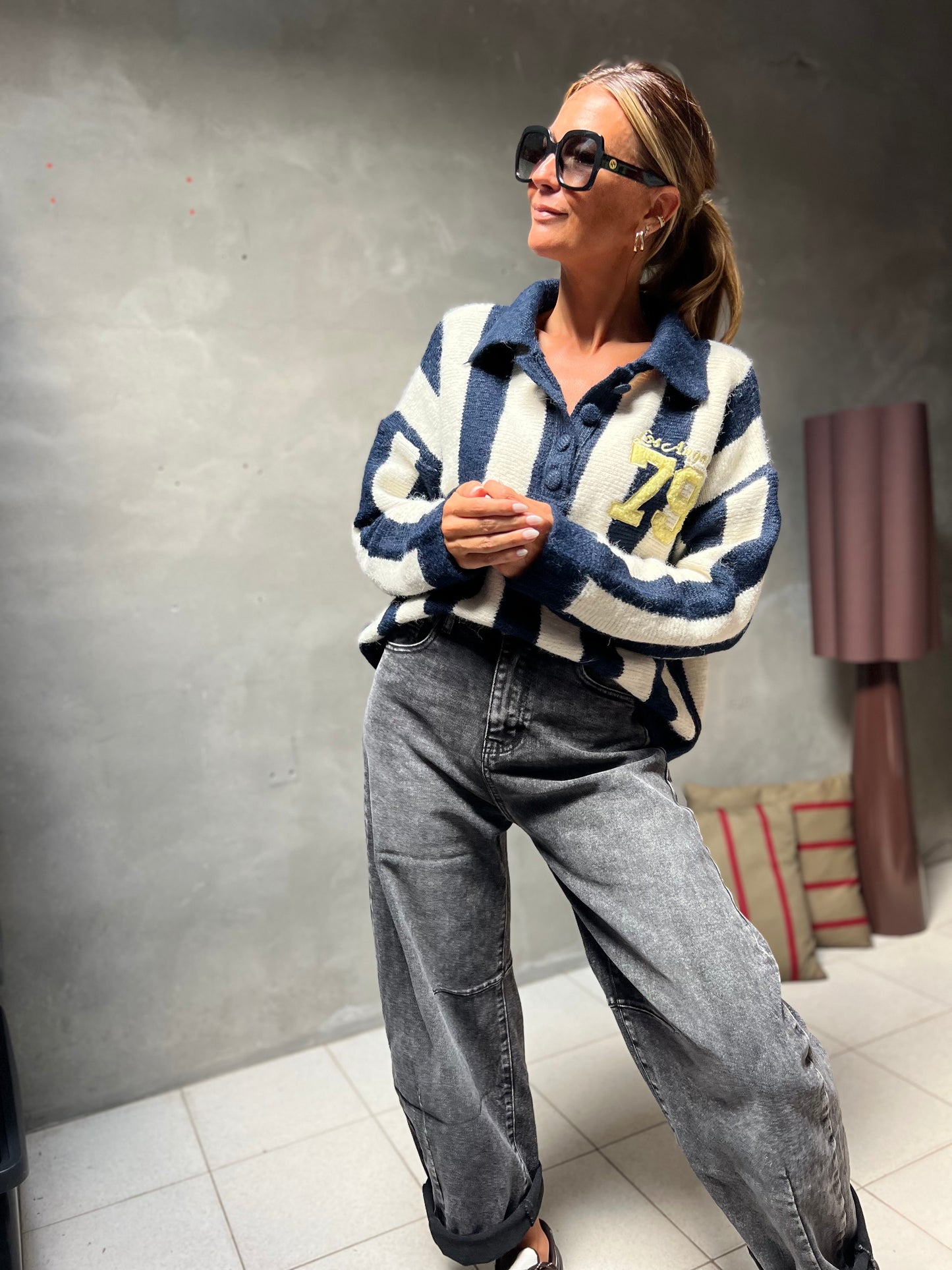 L.A. SWEATER NAVY