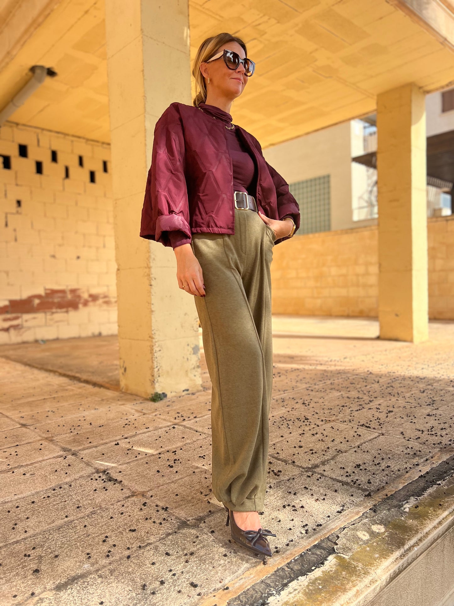 ASTER JACKET BURGUNDY