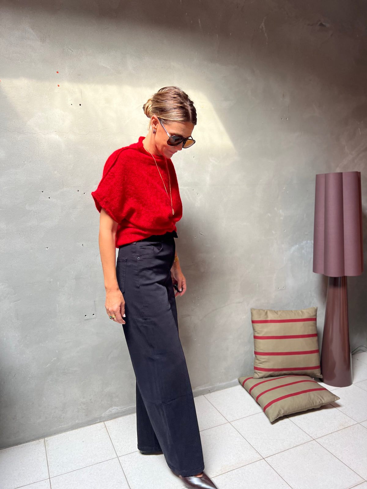 ROMÉE GILET RED