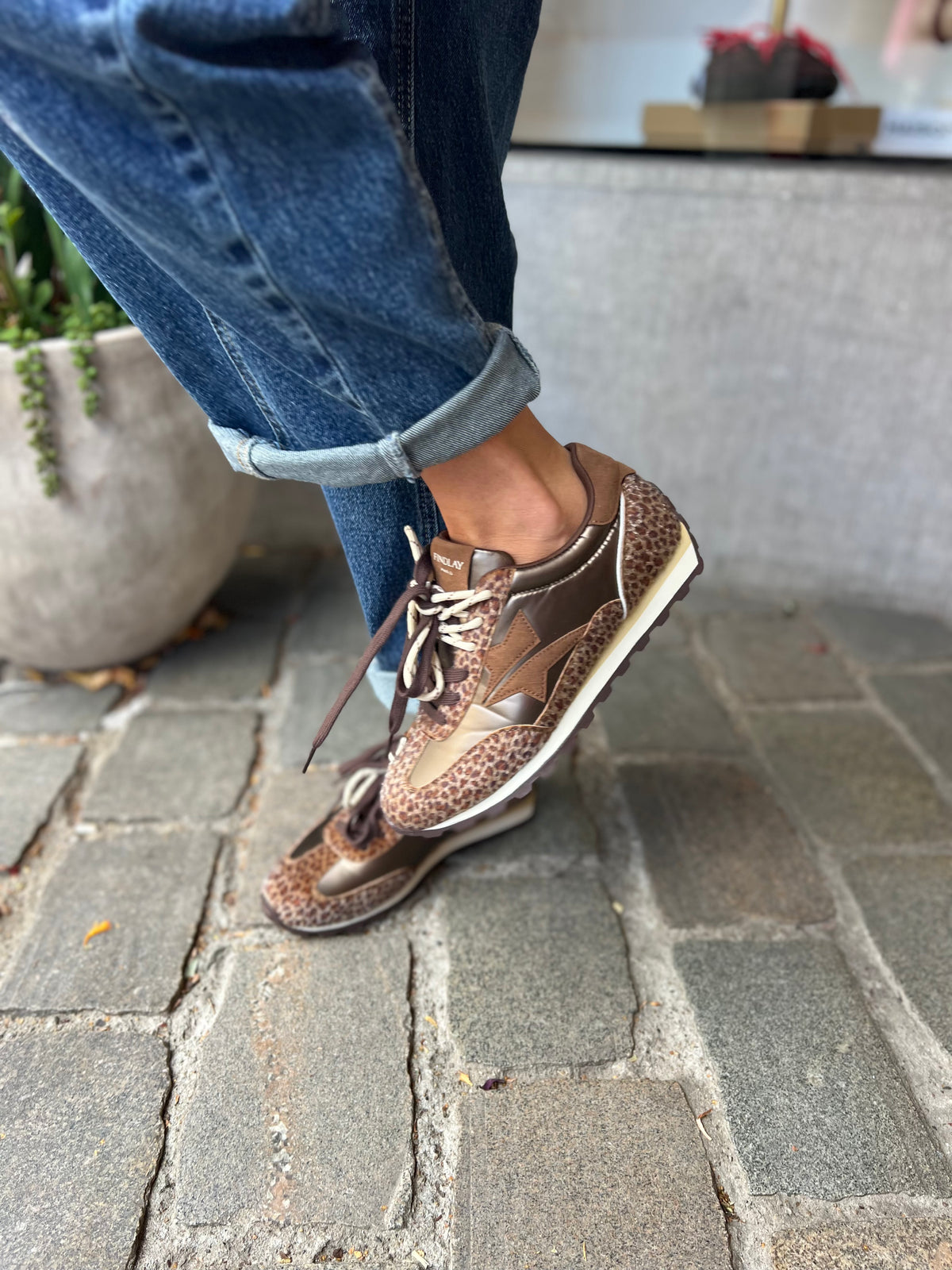 SAM LÉOPARD SNEAKERS