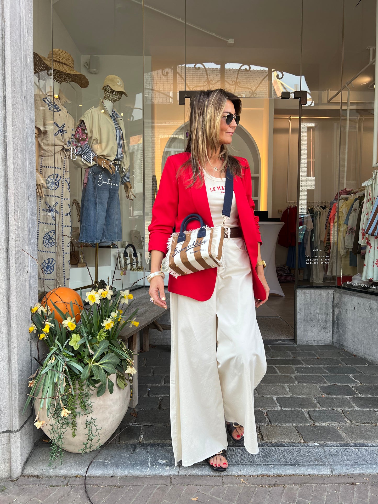 DORY RED BLAZER