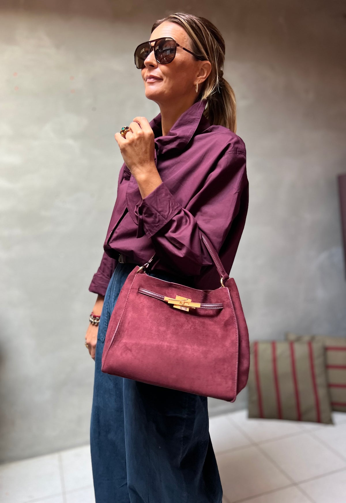 BAG WINERED