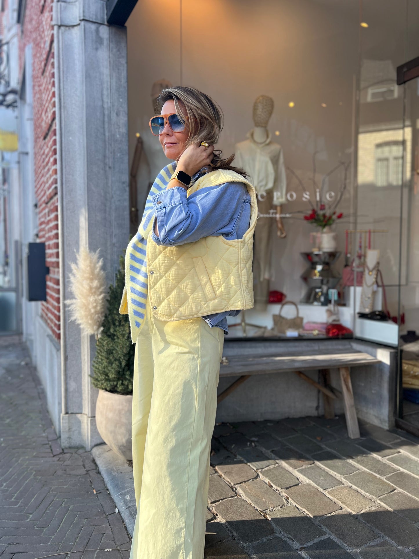 JAY GILET SOFTYELLOW
