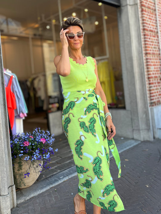 CARLA SKIRT GREEN