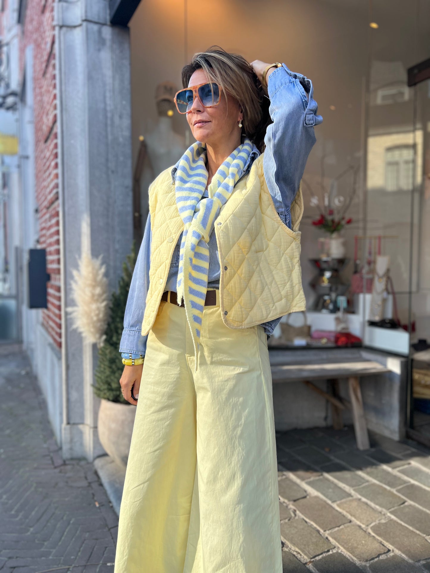 JAY GILET SOFTYELLOW