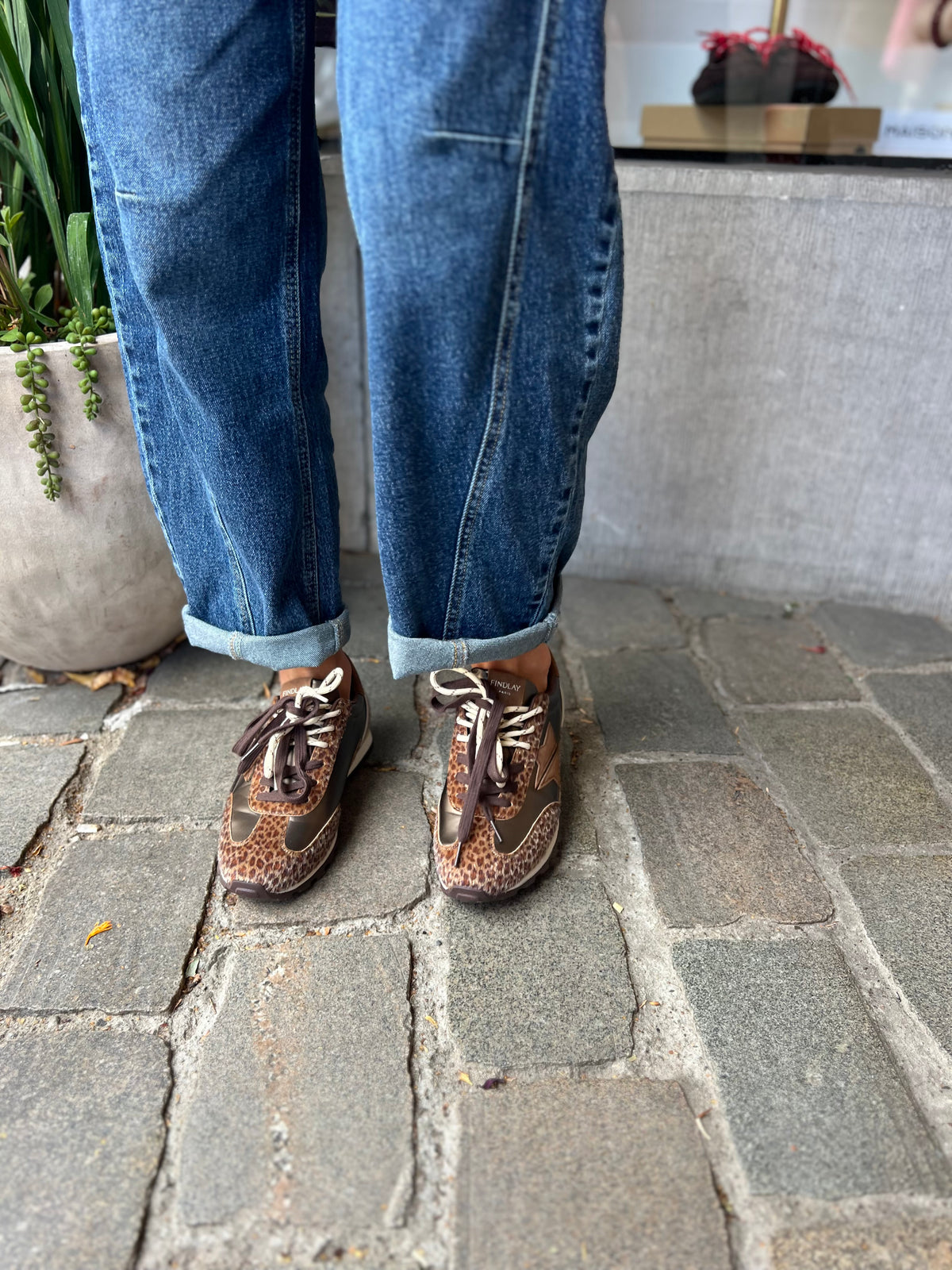 SAM LÉOPARD SNEAKERS