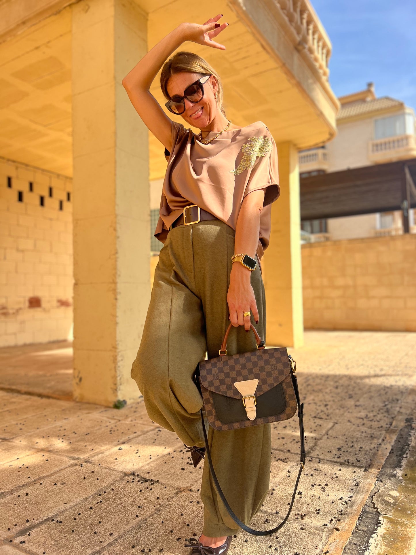 HARVEST PANTALON GREEN