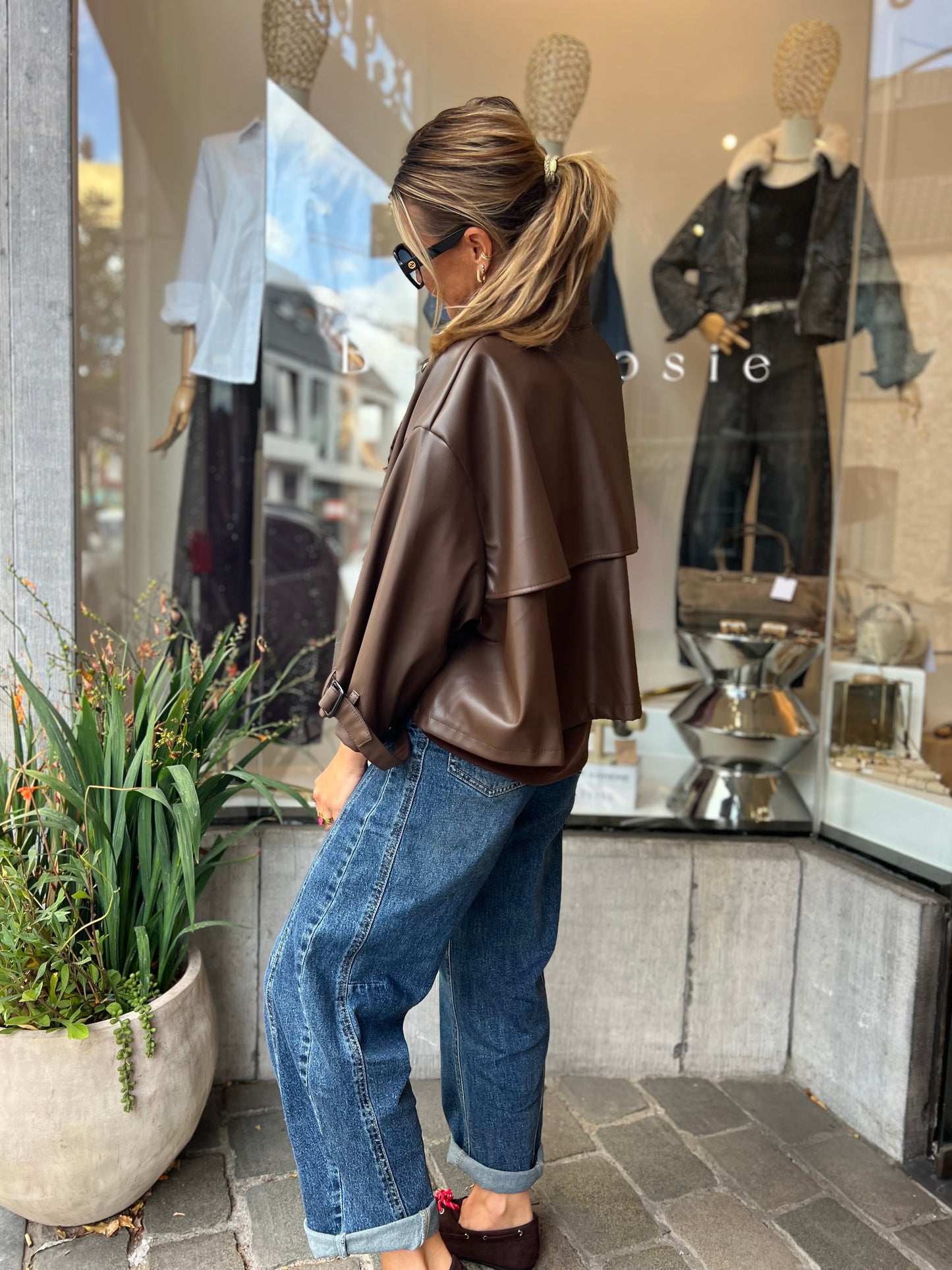 LOHAN JACKET CHOCOLATE