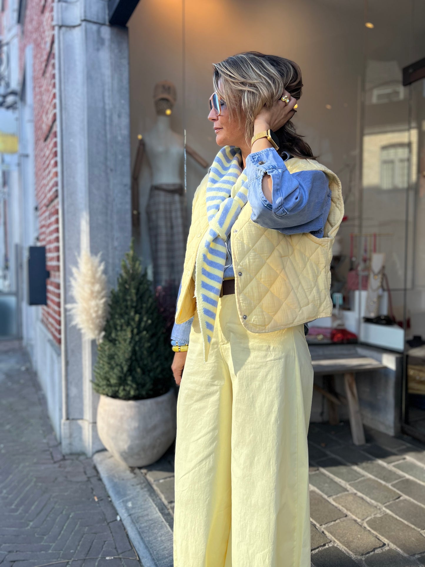 JAY GILET SOFTYELLOW