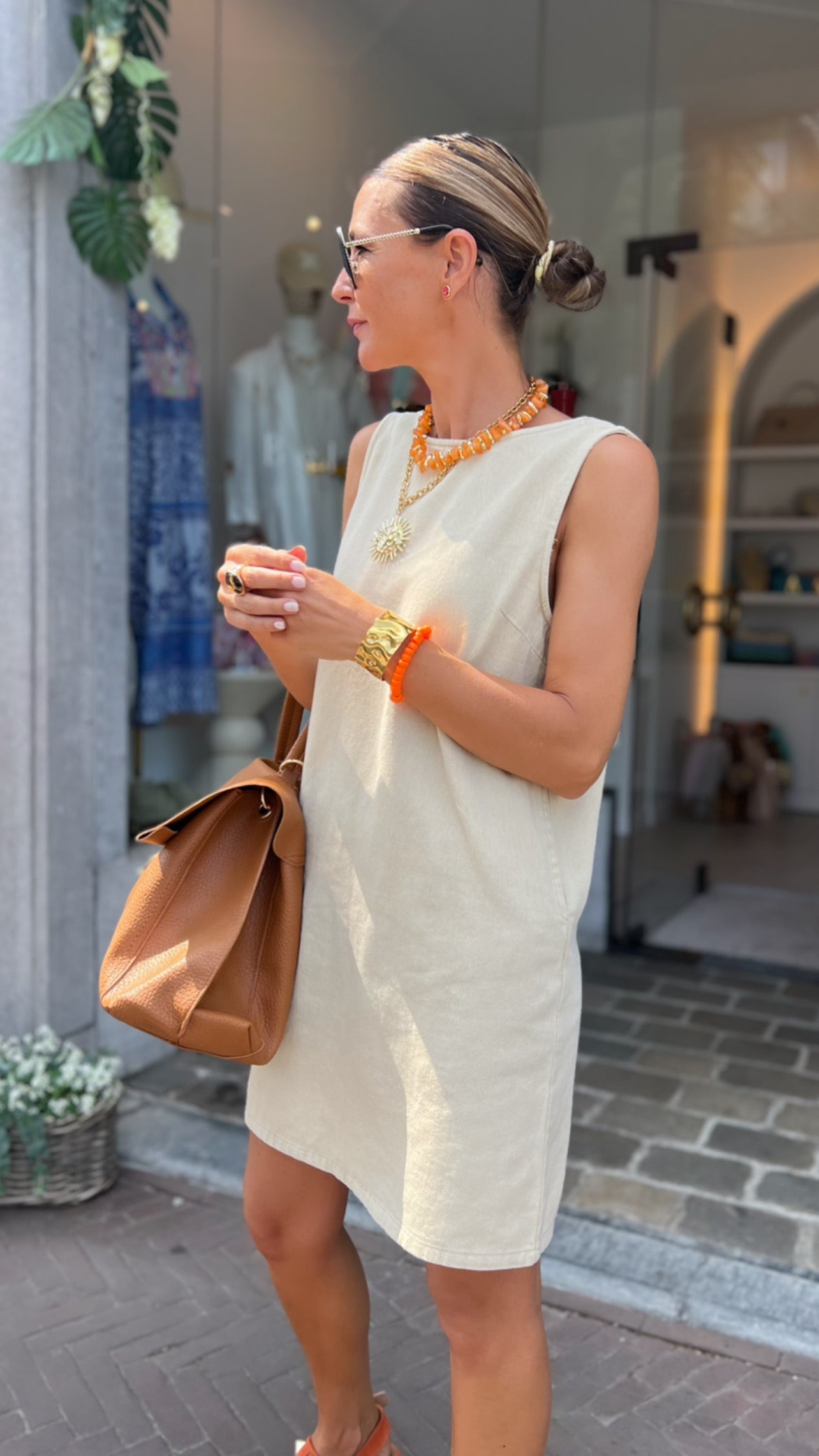 CORINNE HANDTAS COGNAC