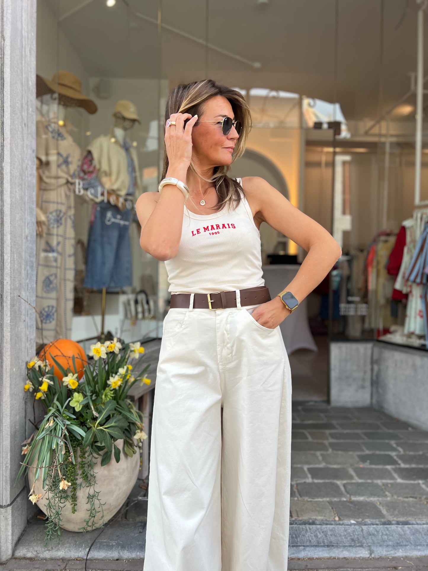 LE MARAIS BLOUSE & TOP NATUREL