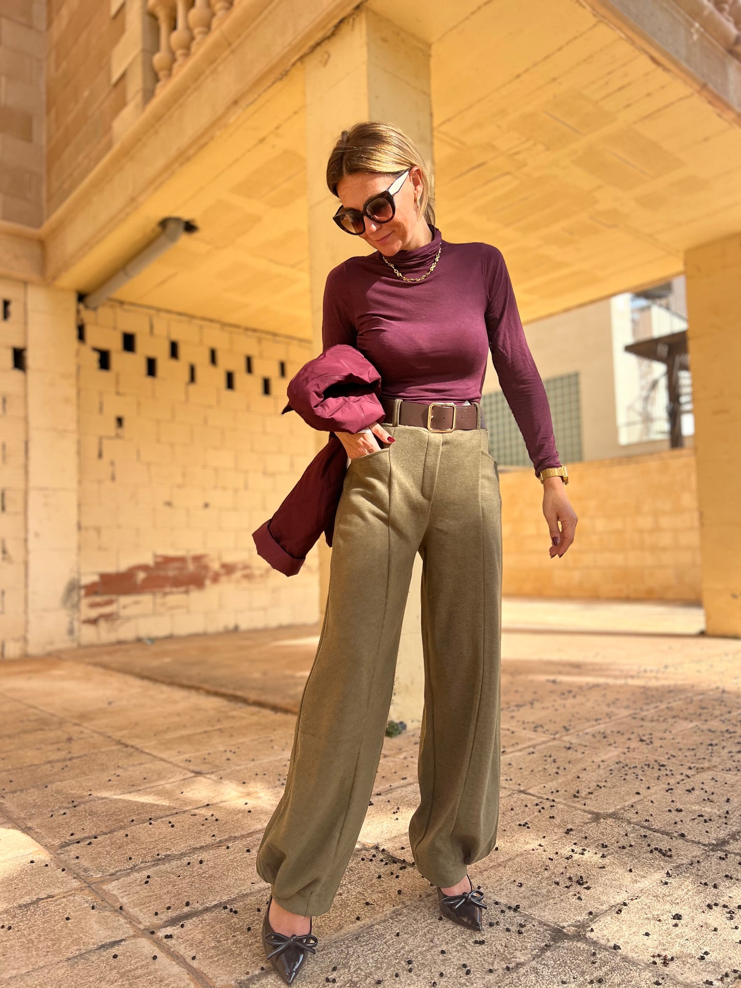 HARVEST PANTALON GREEN