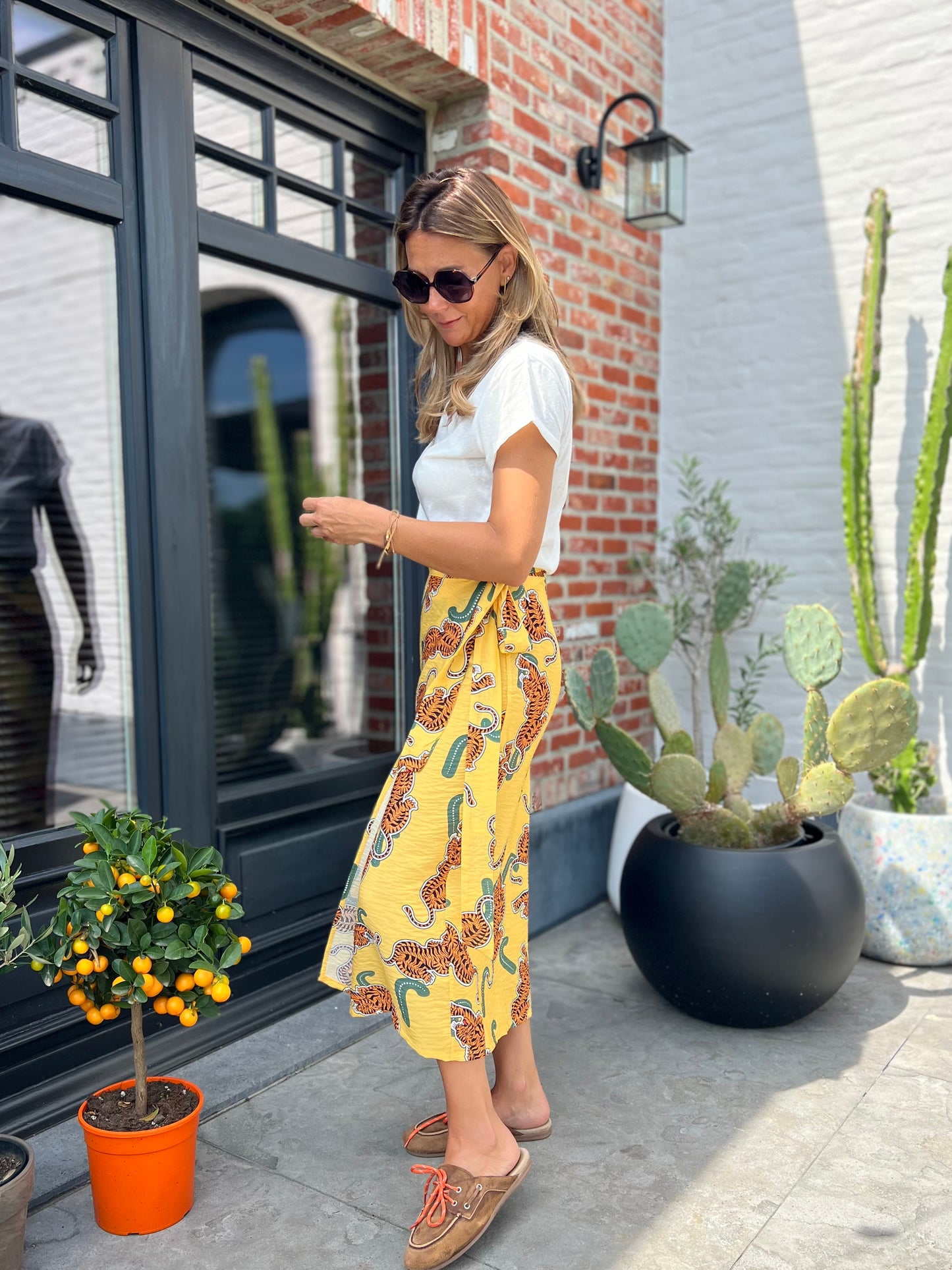 CARLA SKIRT YELLOW