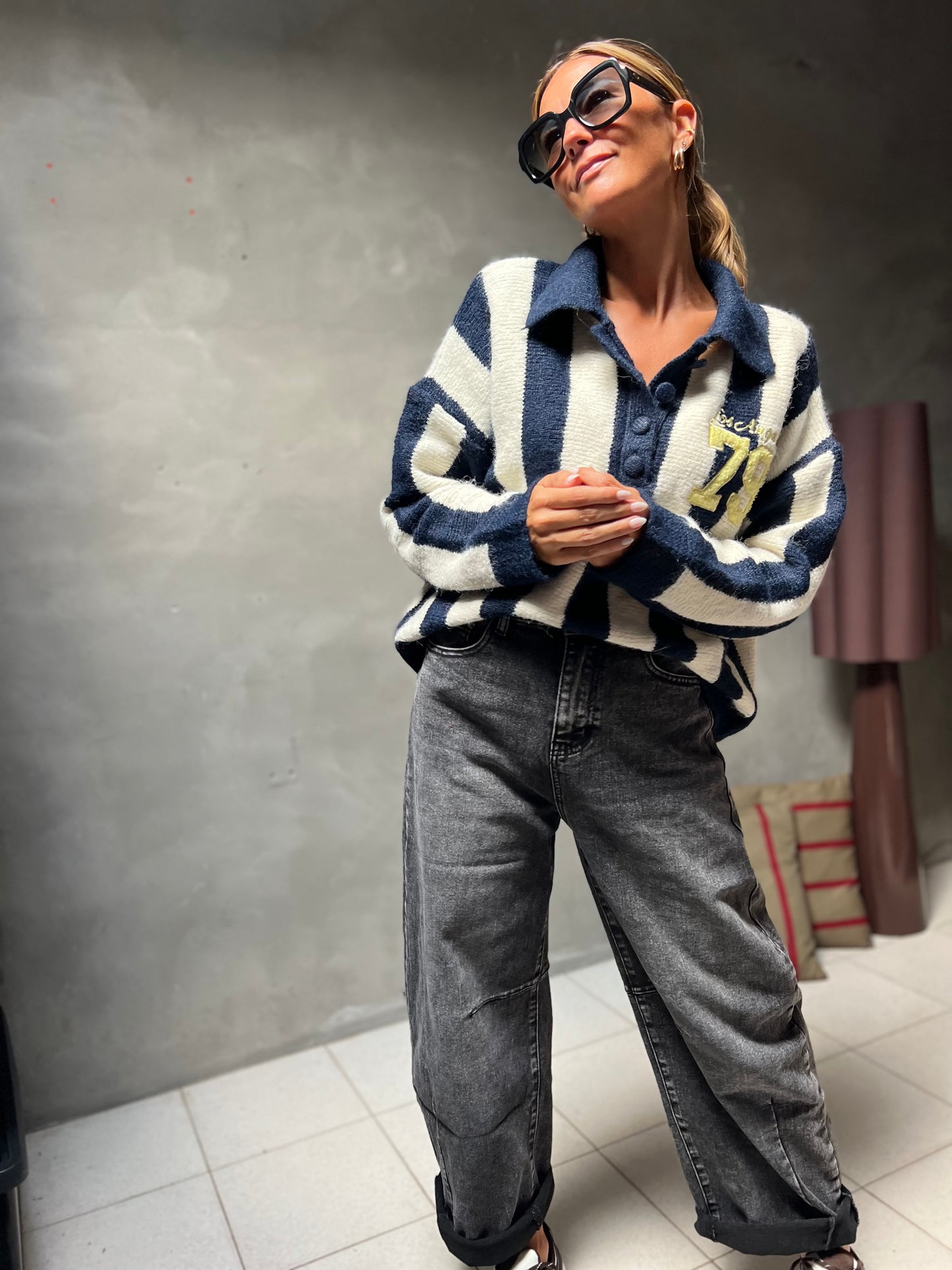 L.A. SWEATER NAVY