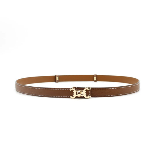 COLLECTION C BY BELLEROSIE BELT CARAMEL