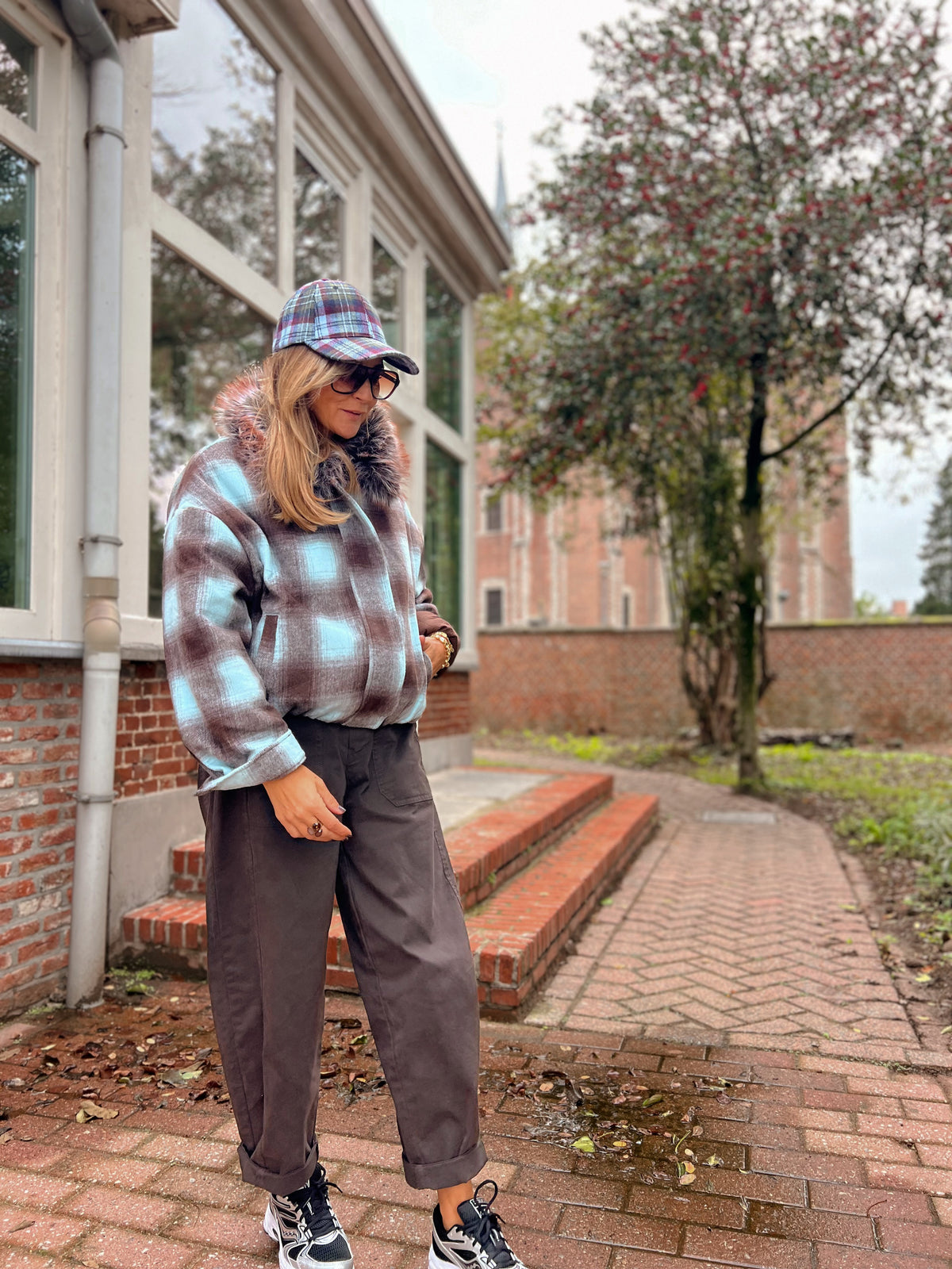 VICTORIA BLOCKED JACKET