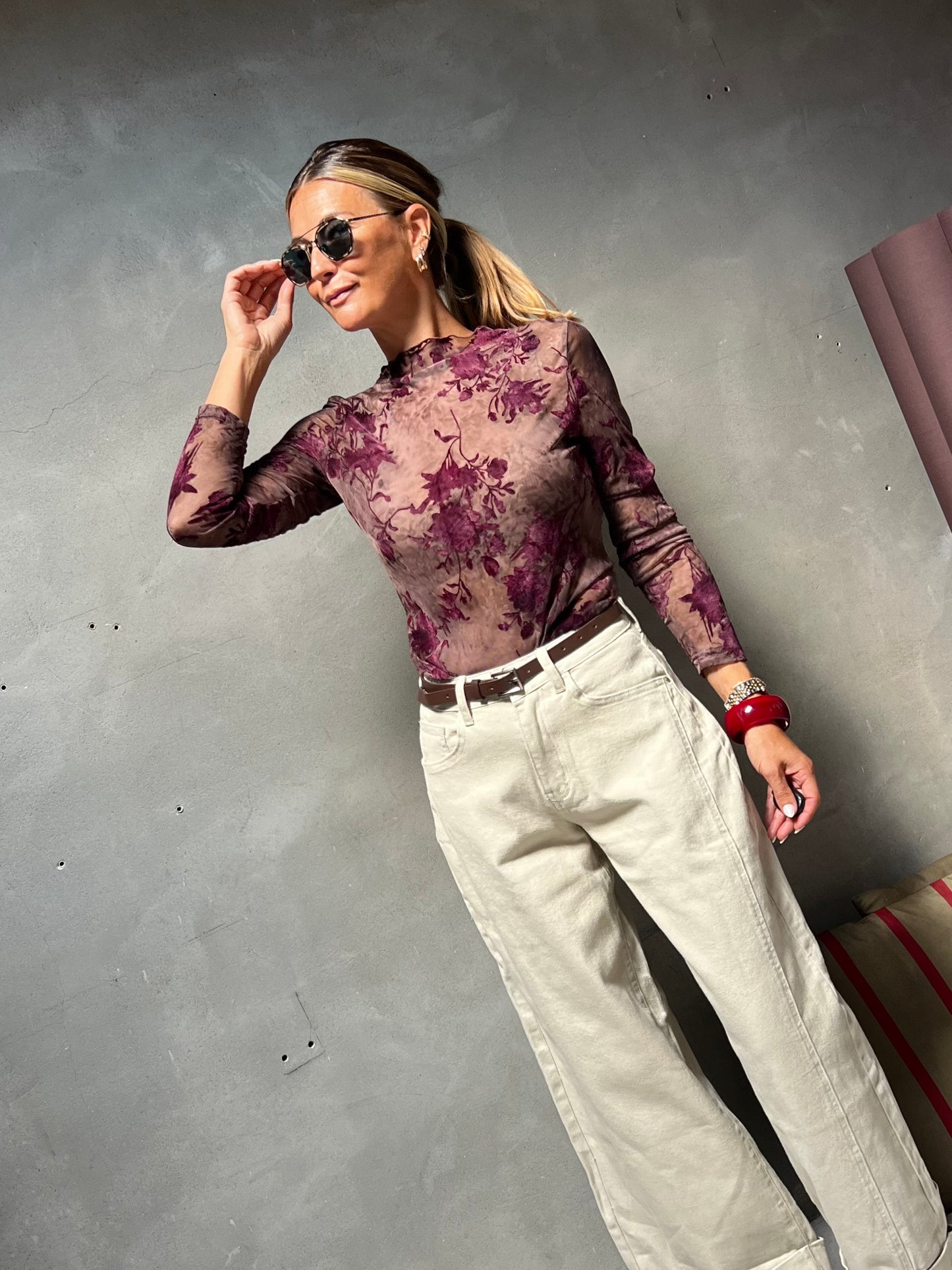 TONY WIDE LEG TWIST JEANS