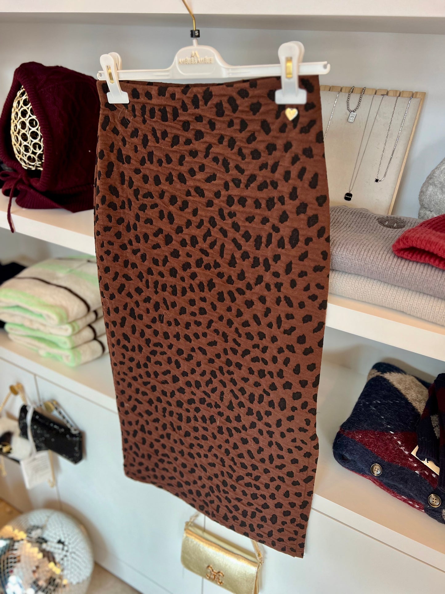 LÉOPARD SKIRT