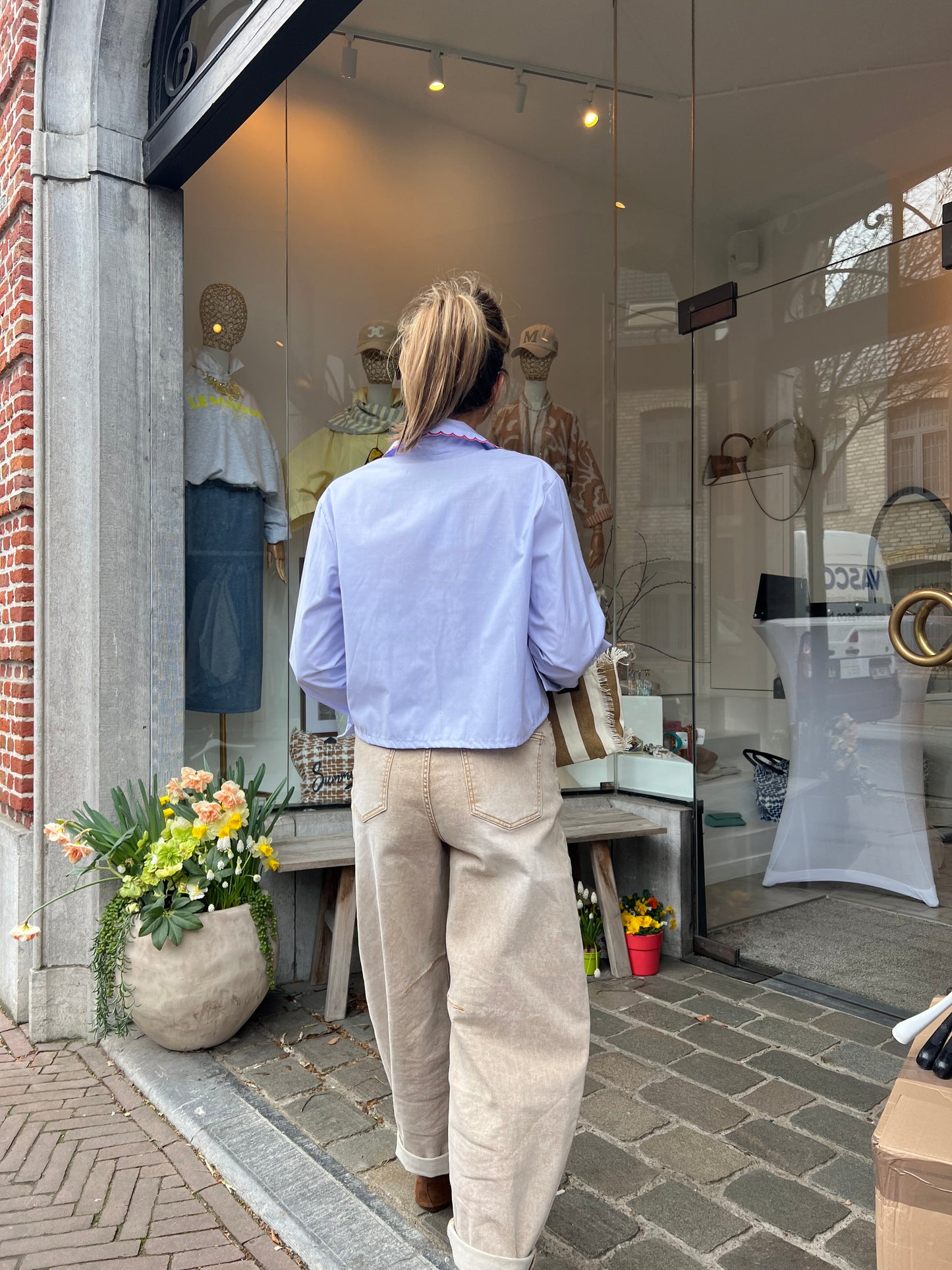 SAND WASHED BARREL JEANS I’m back 🤩