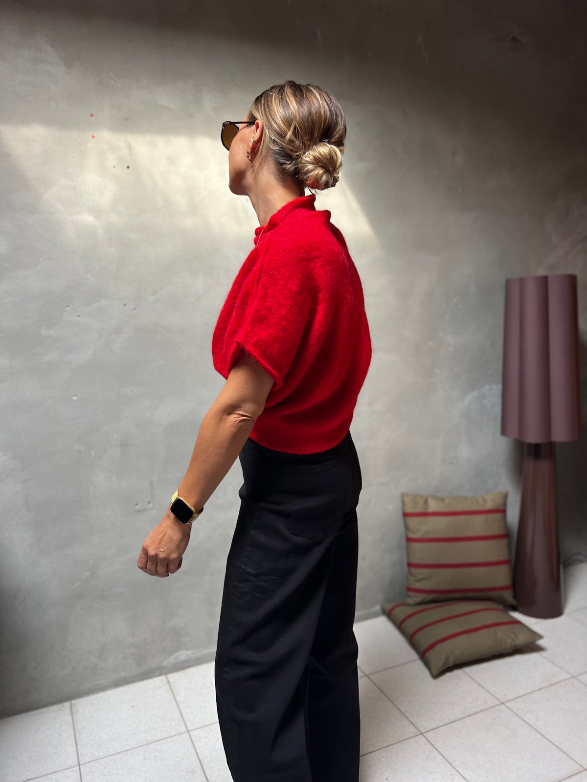 ROMÉE GILET RED