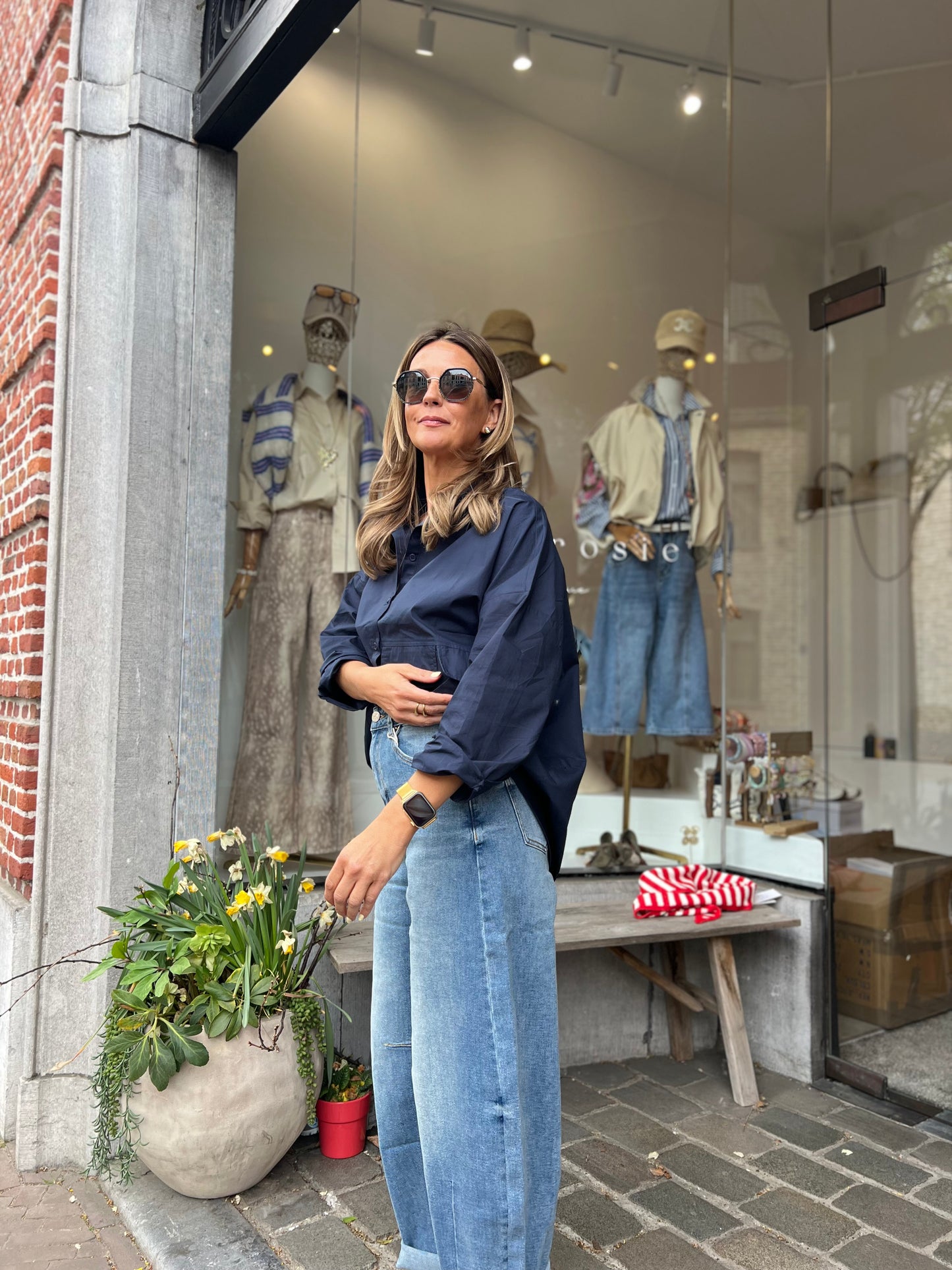 MARE BLOUSE MARINE