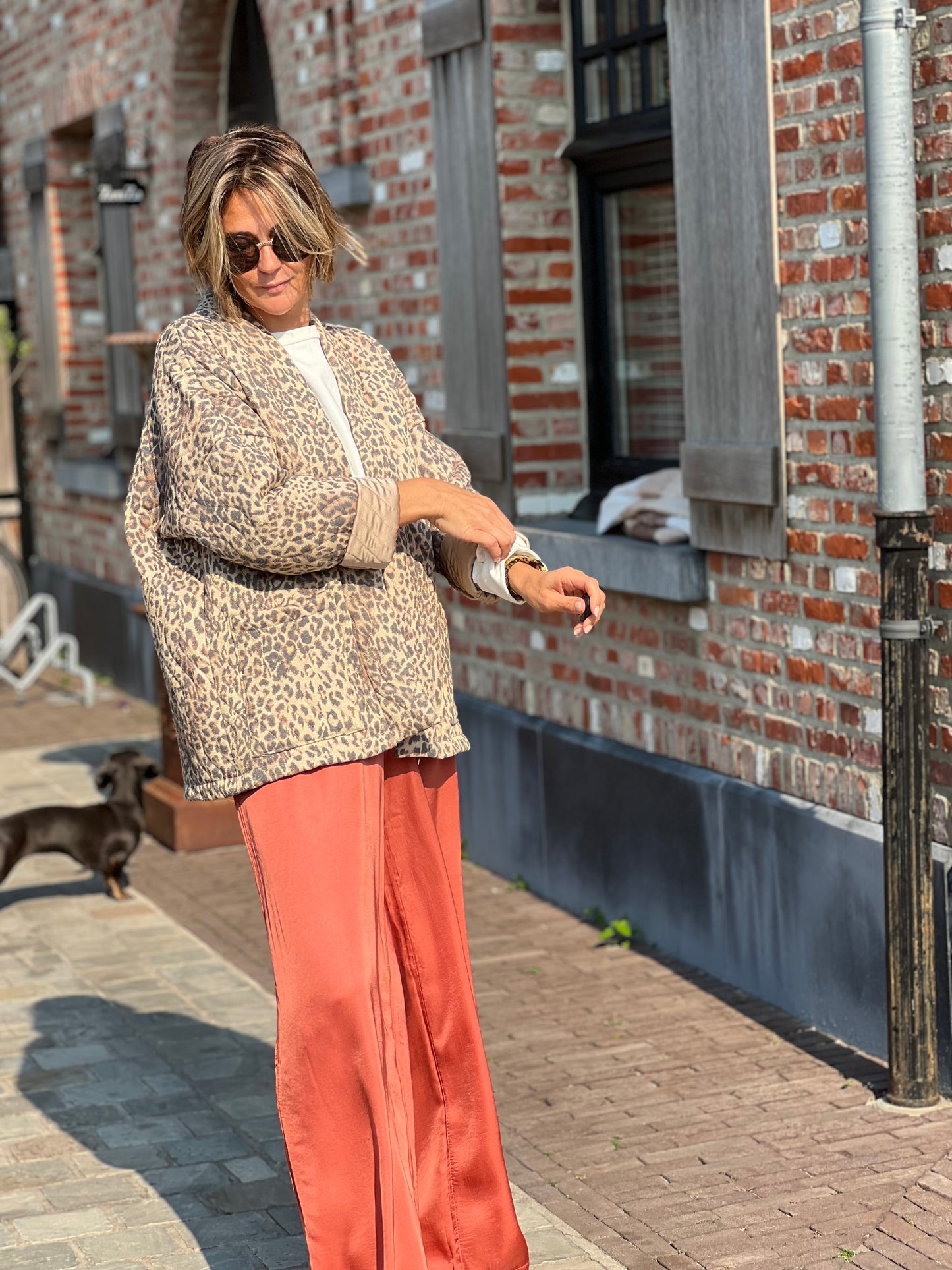 LOEWIE TERRACOTTA PANTS