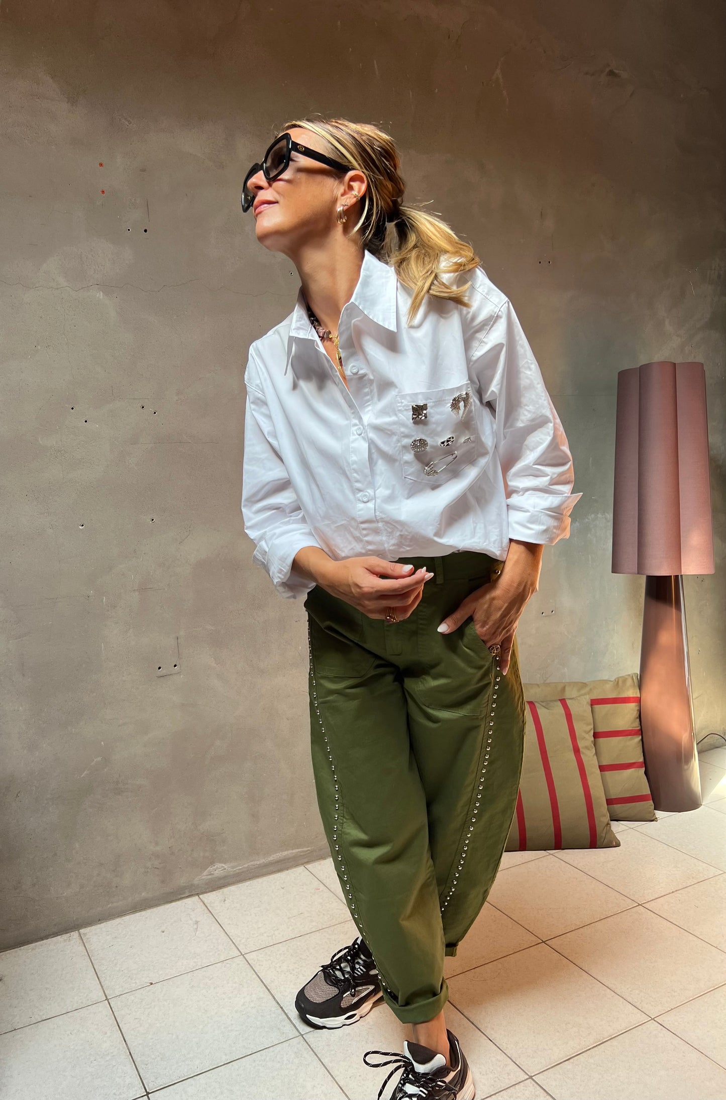 CLIPSE BLOUSE WHITE