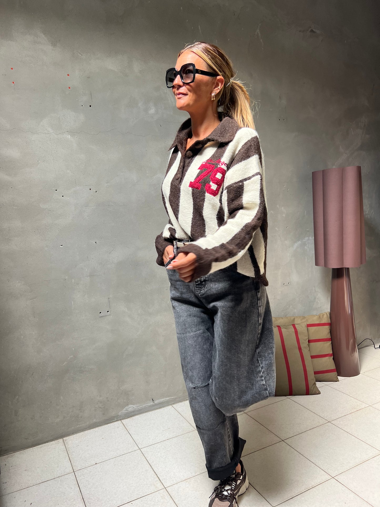 L.A. SWEATER CHOCOLAT