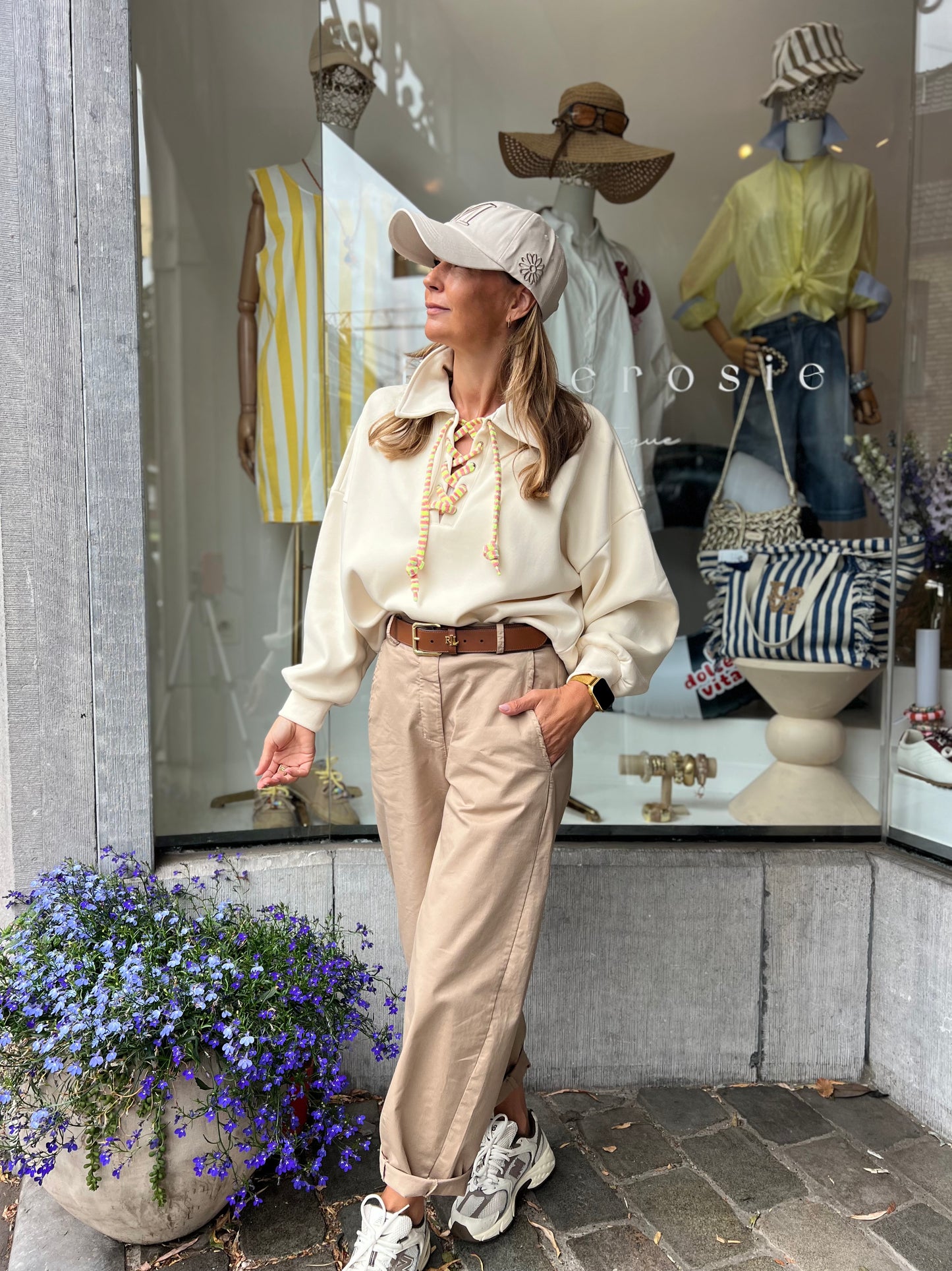 YAZZY BARREL PANTS CAMEL