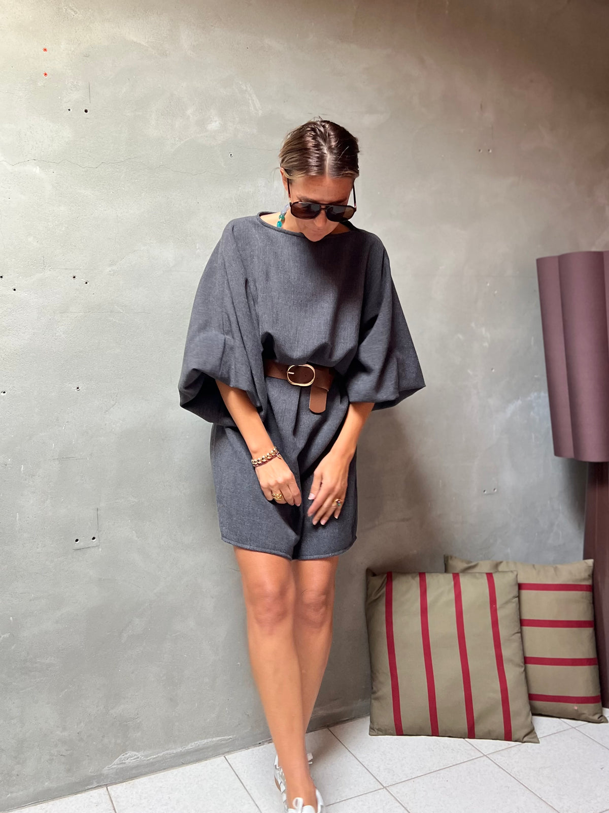YSÉ DRESS GREY