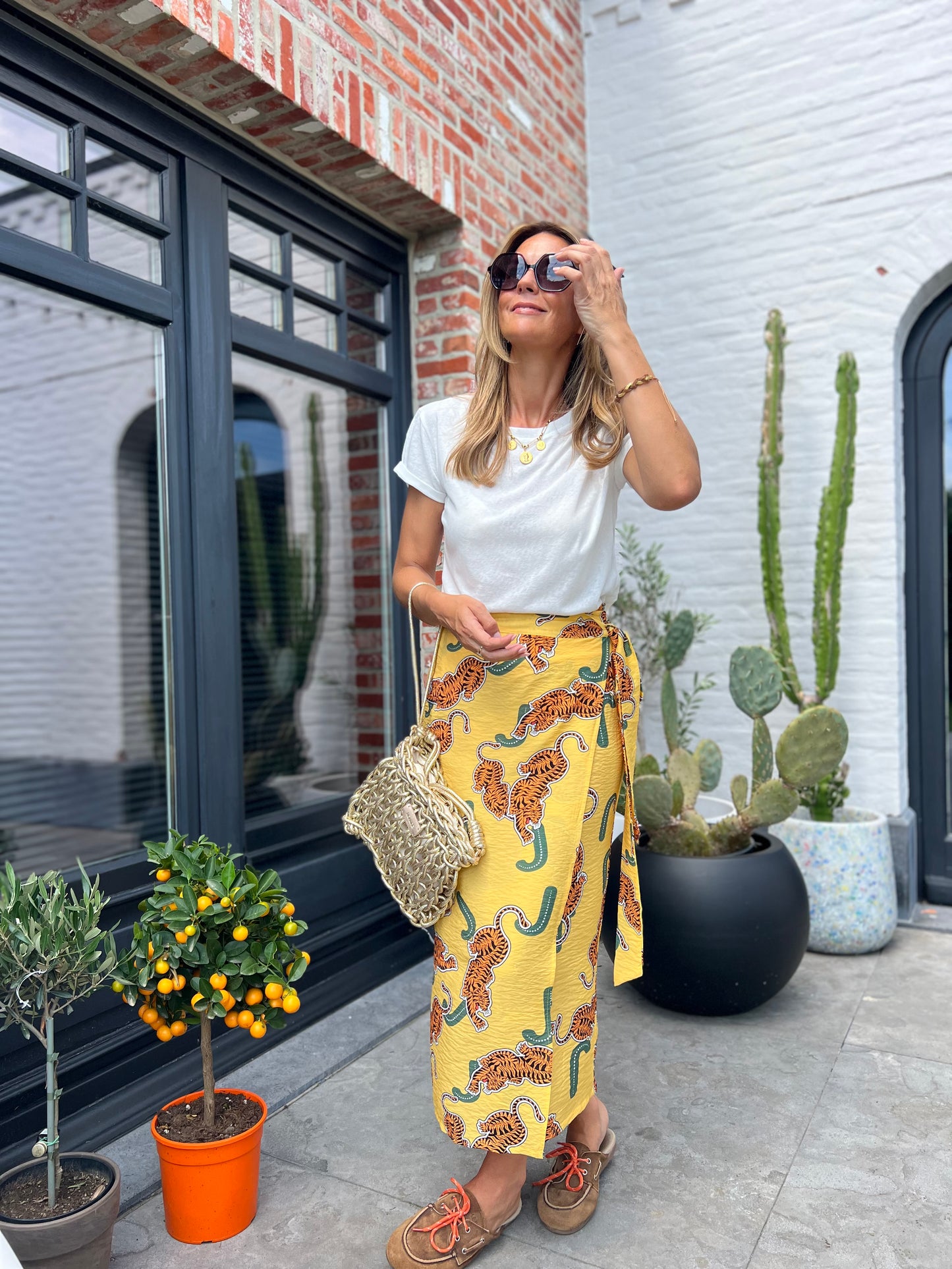 CARLA SKIRT YELLOW