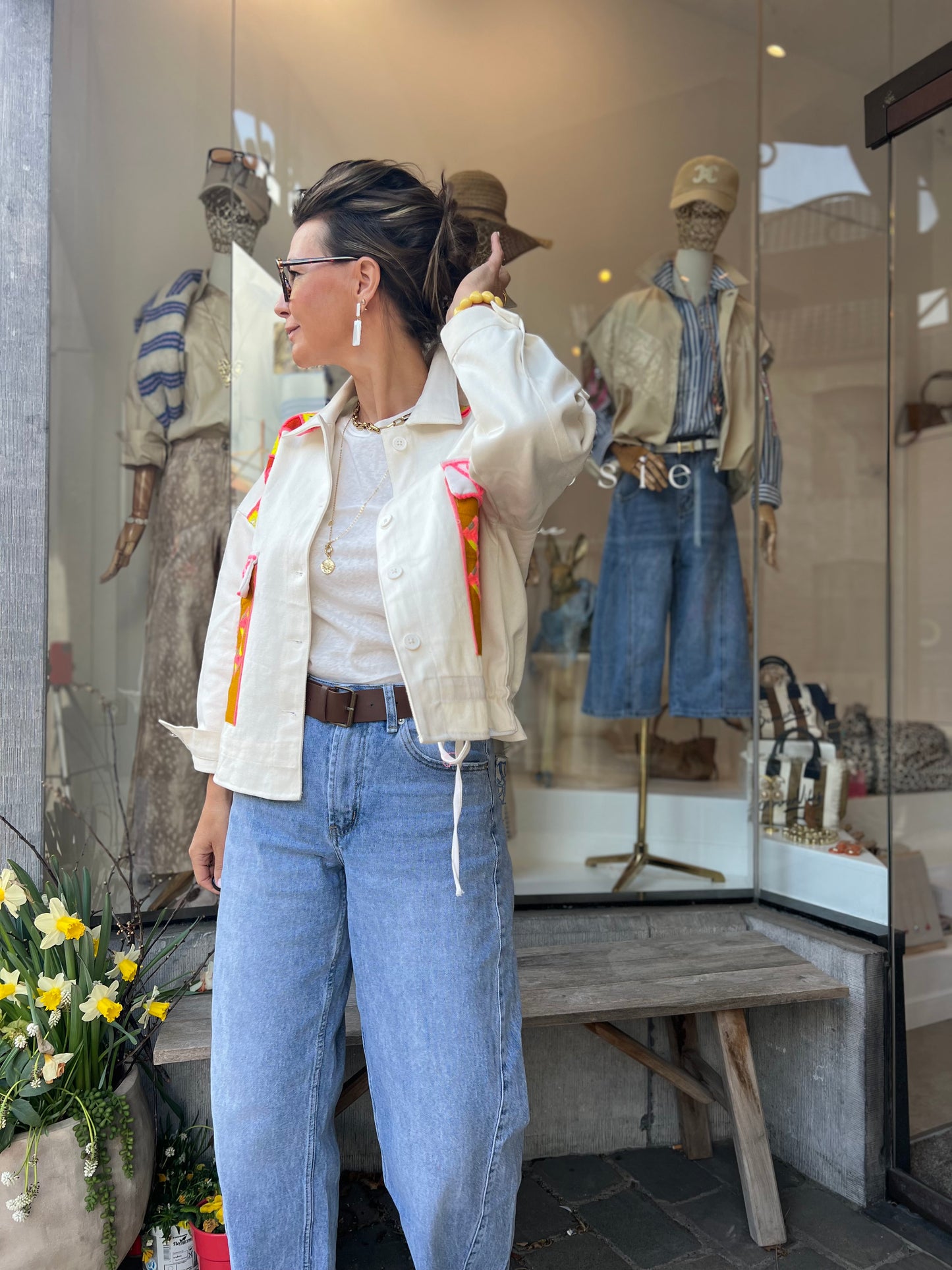 MISSI JACKET CAMEL CRÉME