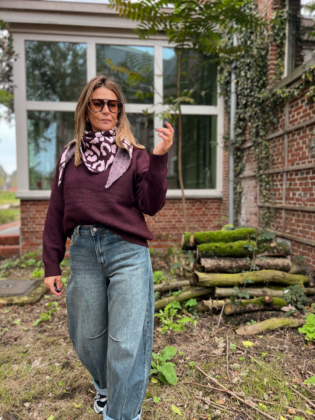 FIAME SCARF/PULL